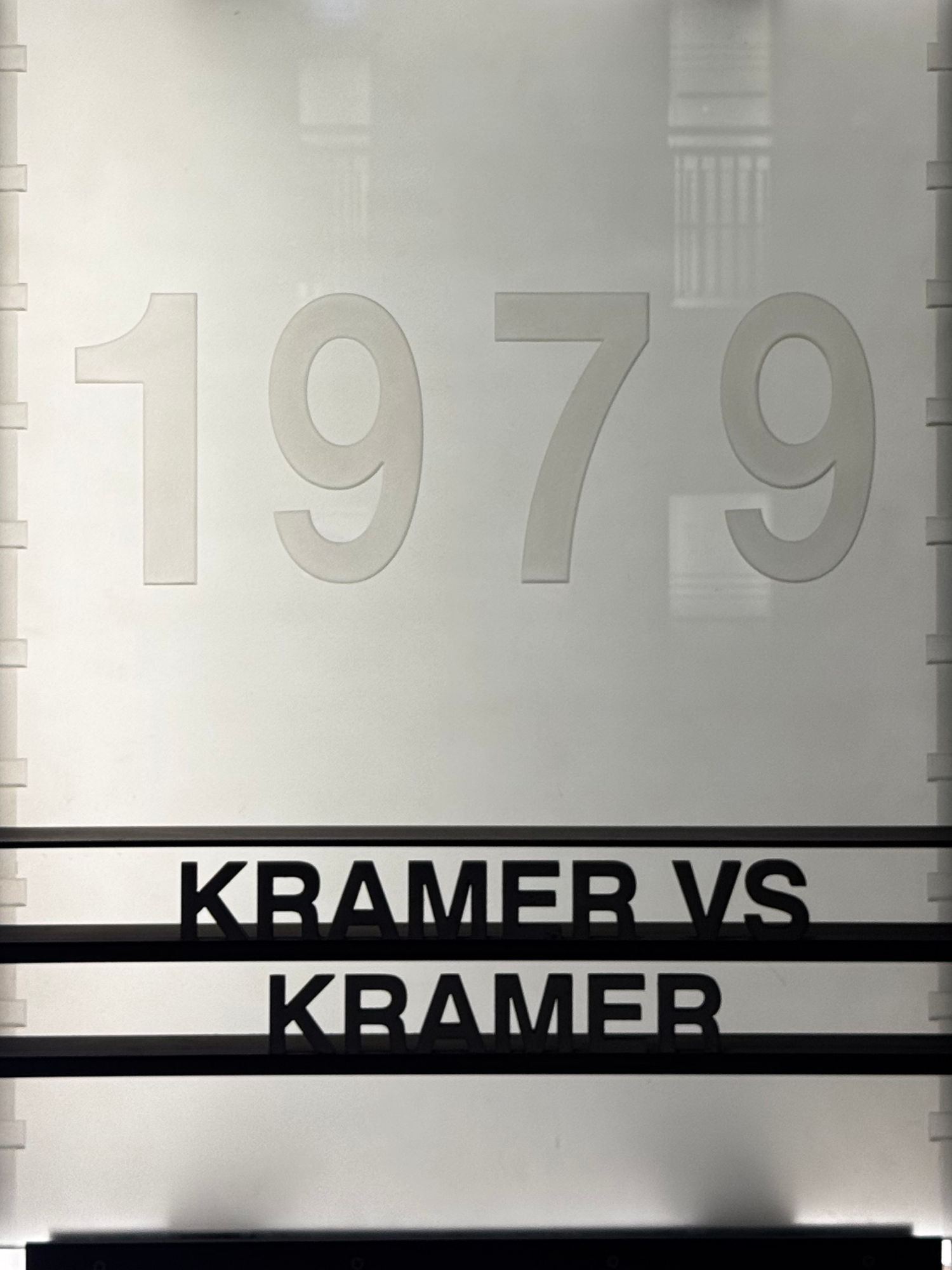 Kramer vs. Kramer