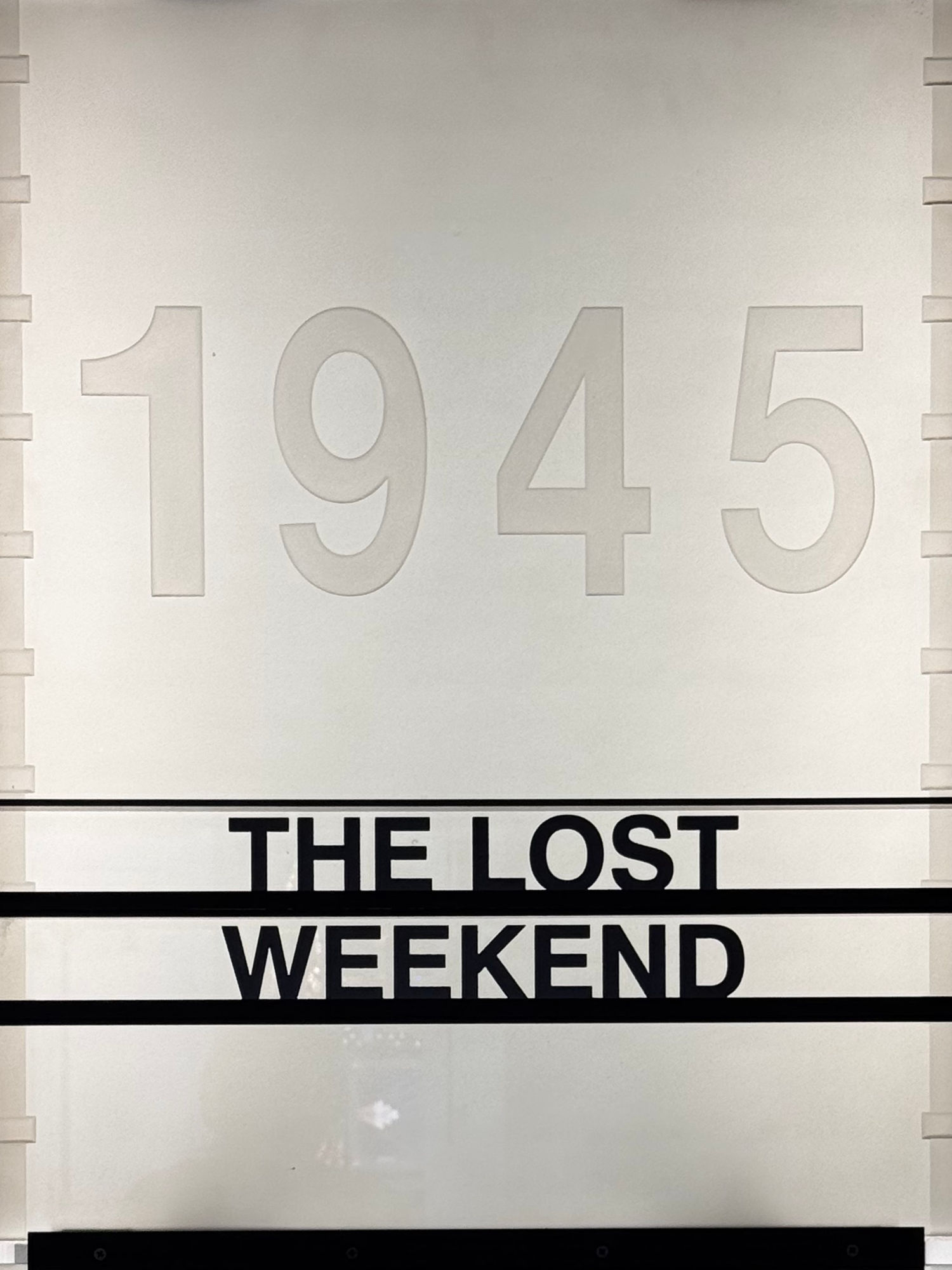 The Lost Weekend