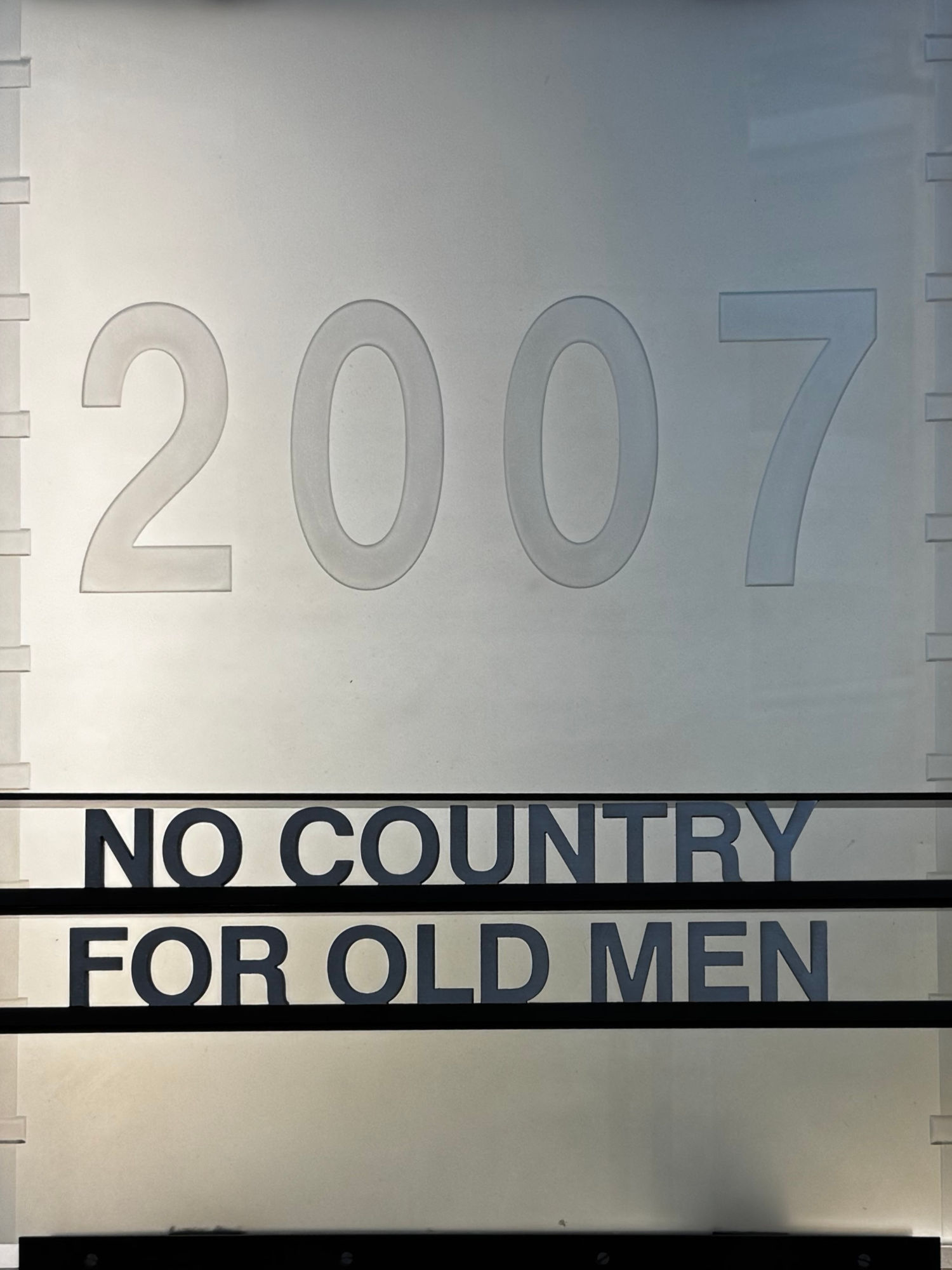 No Country for Old Men