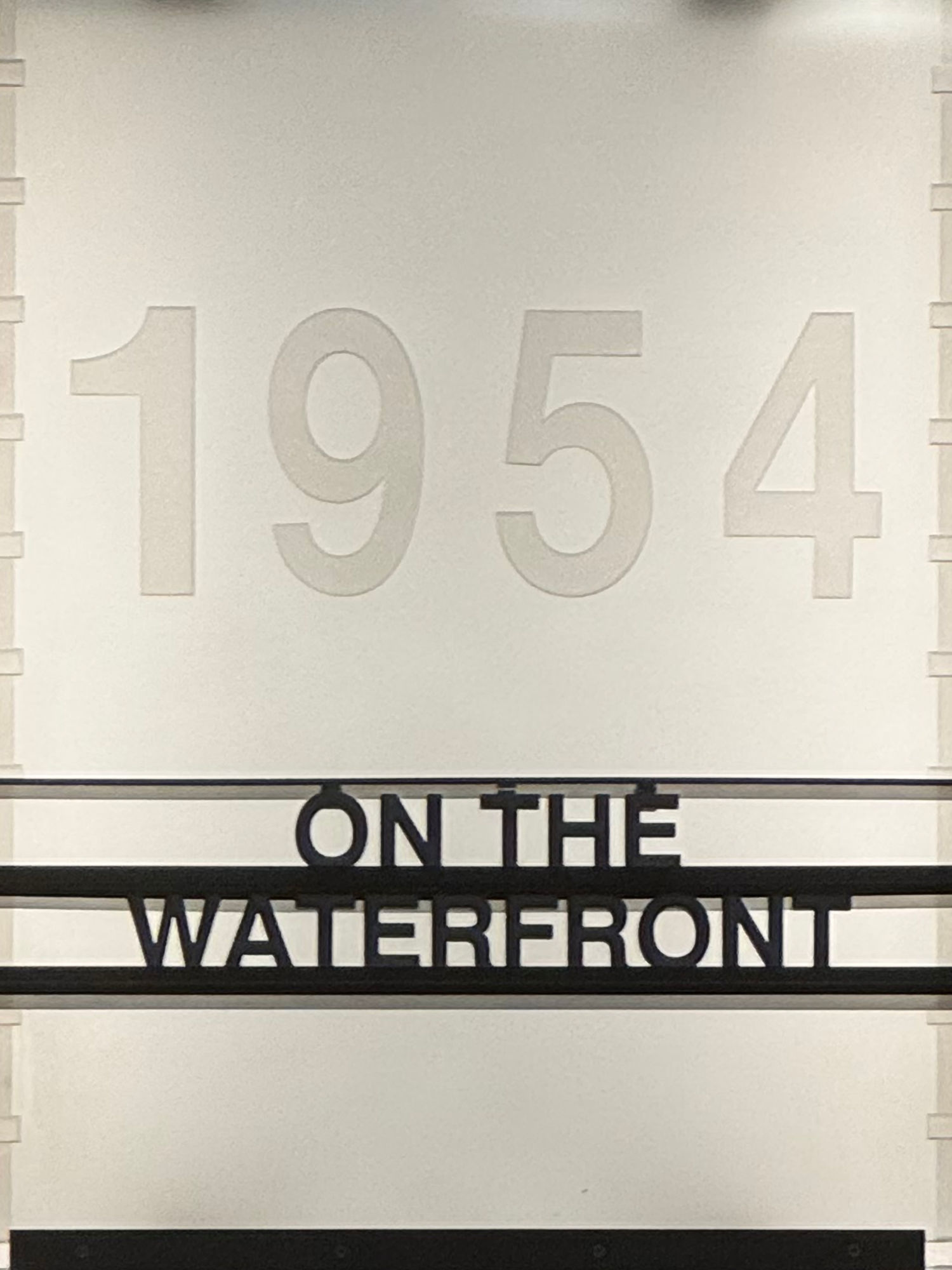 On the Waterfront