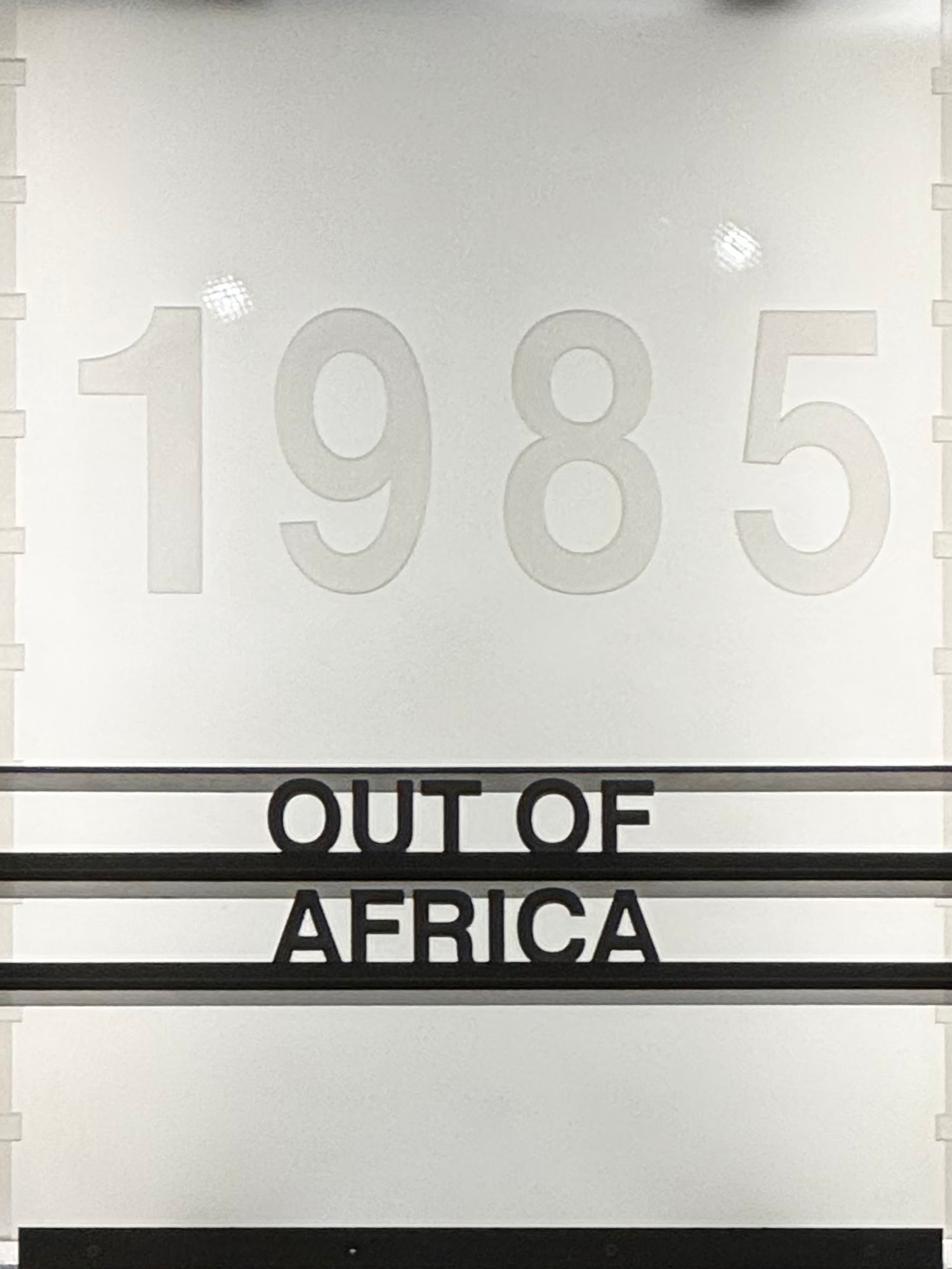 Out of Africa