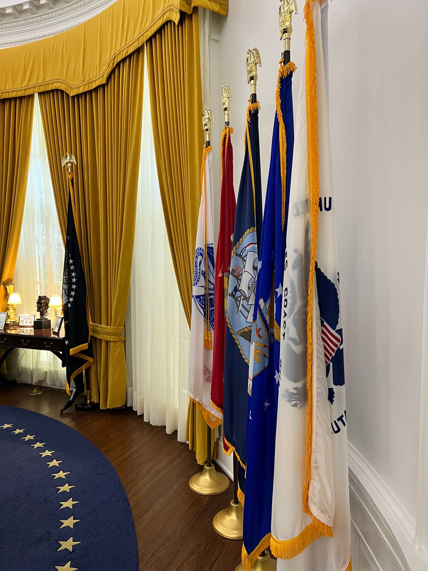 Oval Office Flags