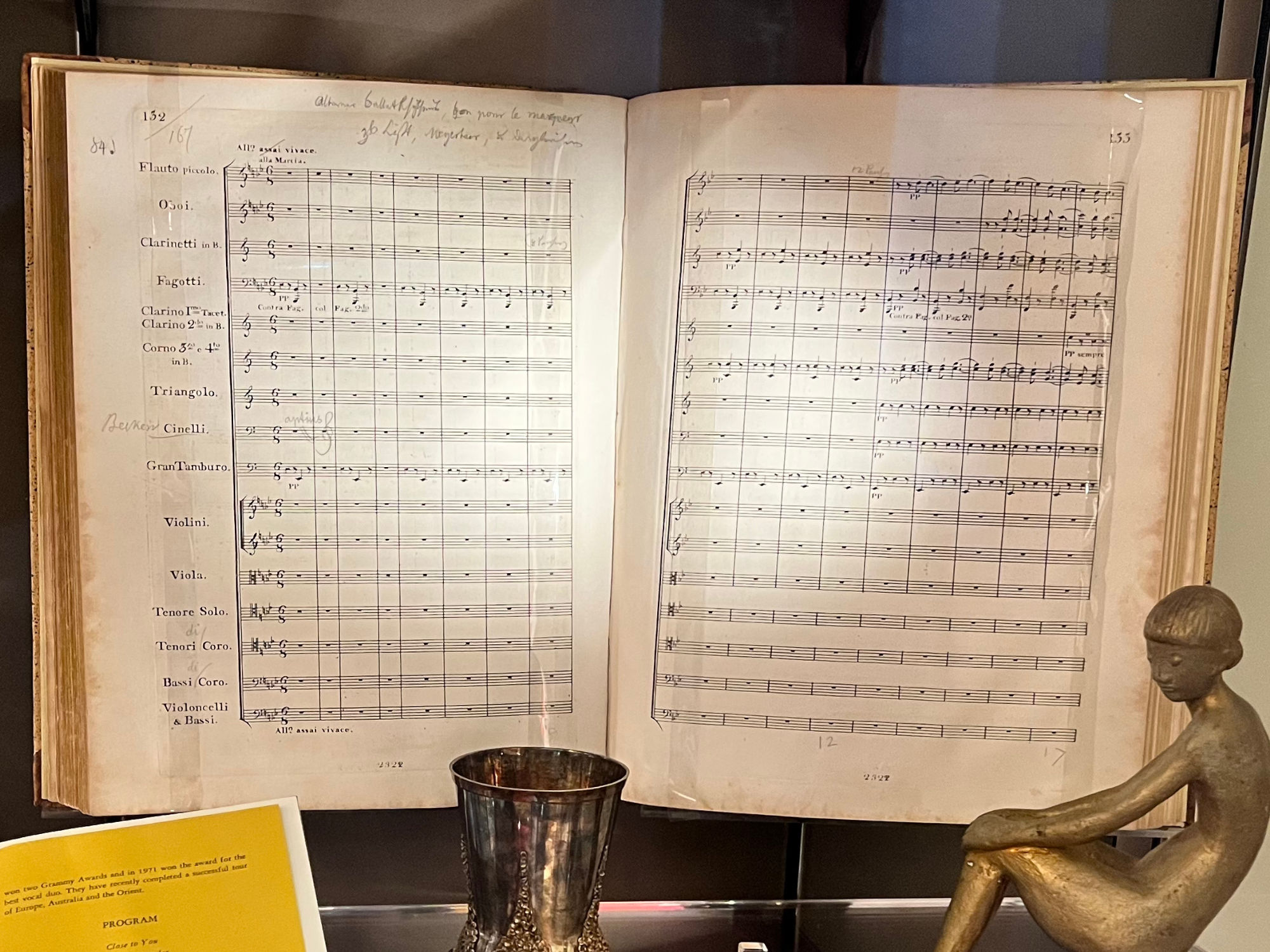 First Edition Conductor's Copy Beethoven's 9th Symphony First Edition Conductor's Copy
