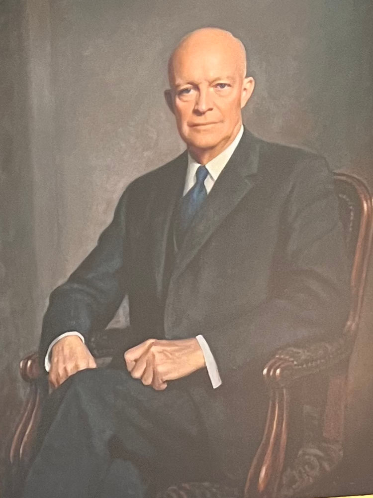 Cabinet Room Eisenhower Portrait