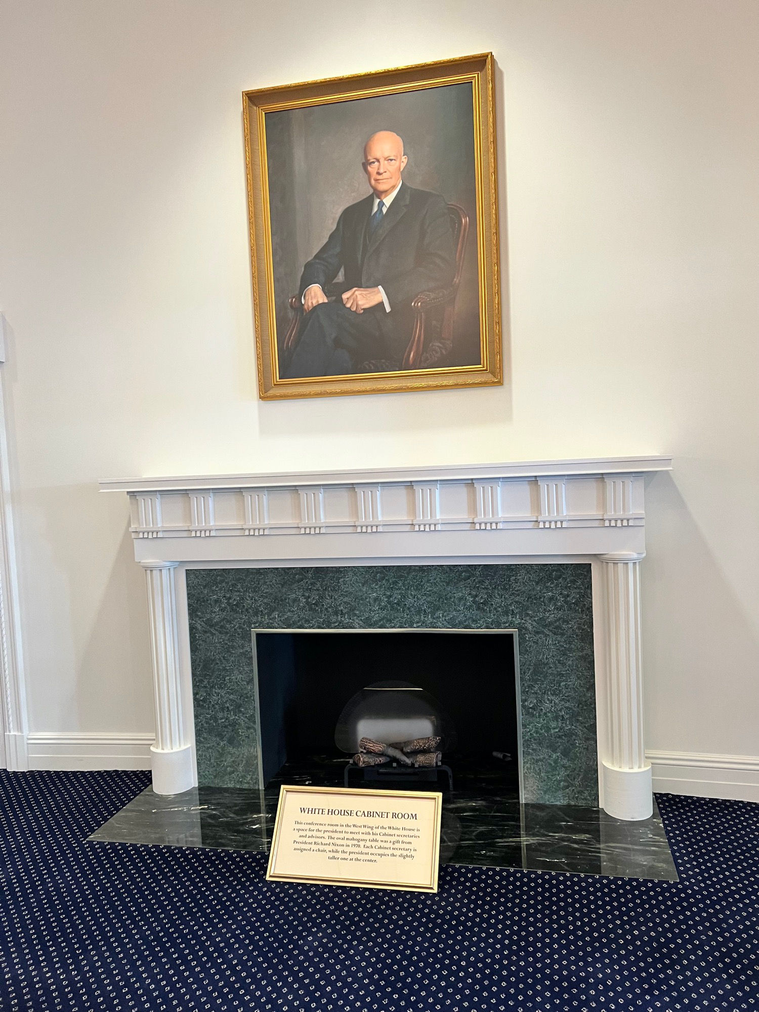 Cabinet Room Fireplace