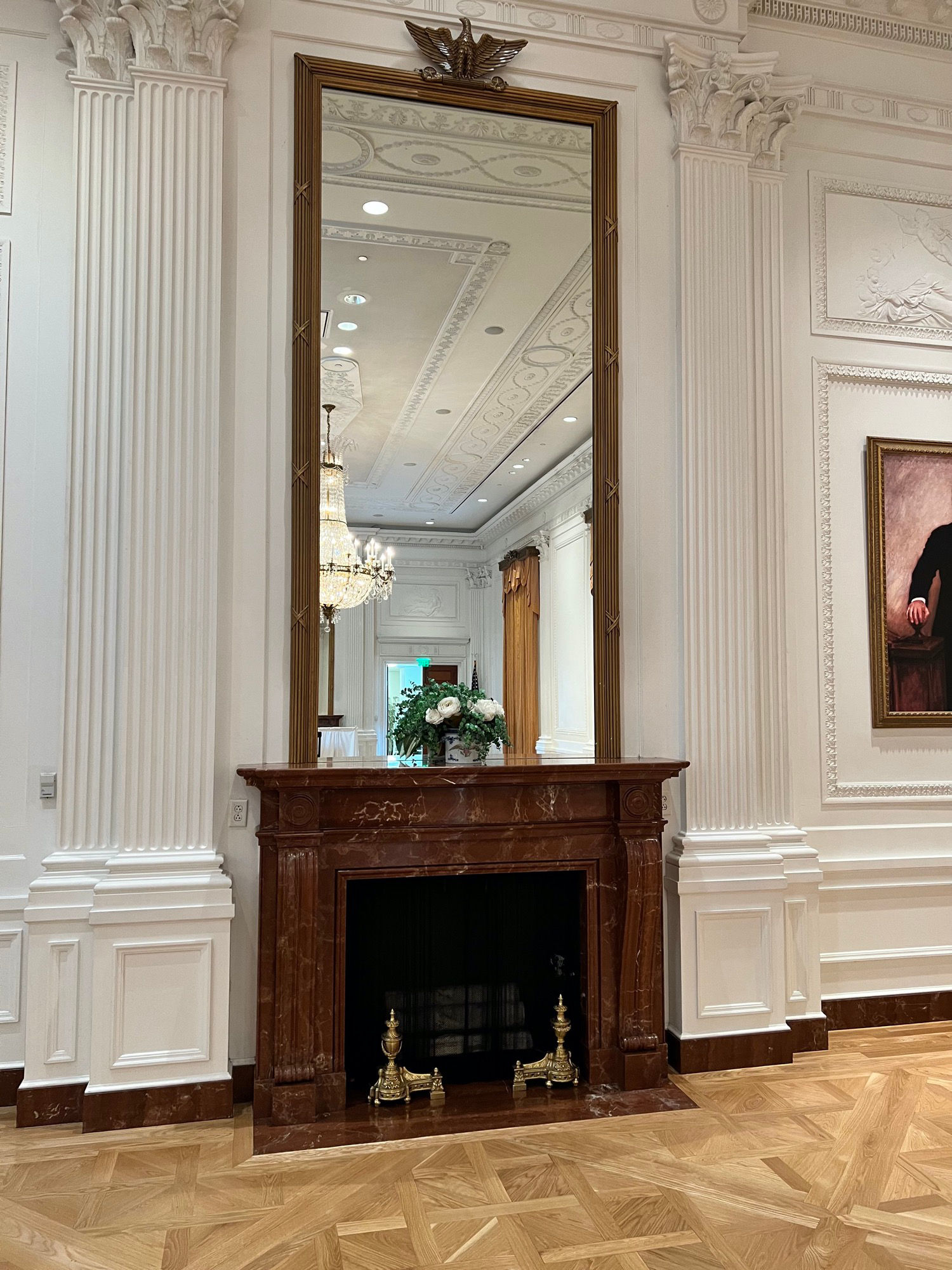 East Room Fireplace