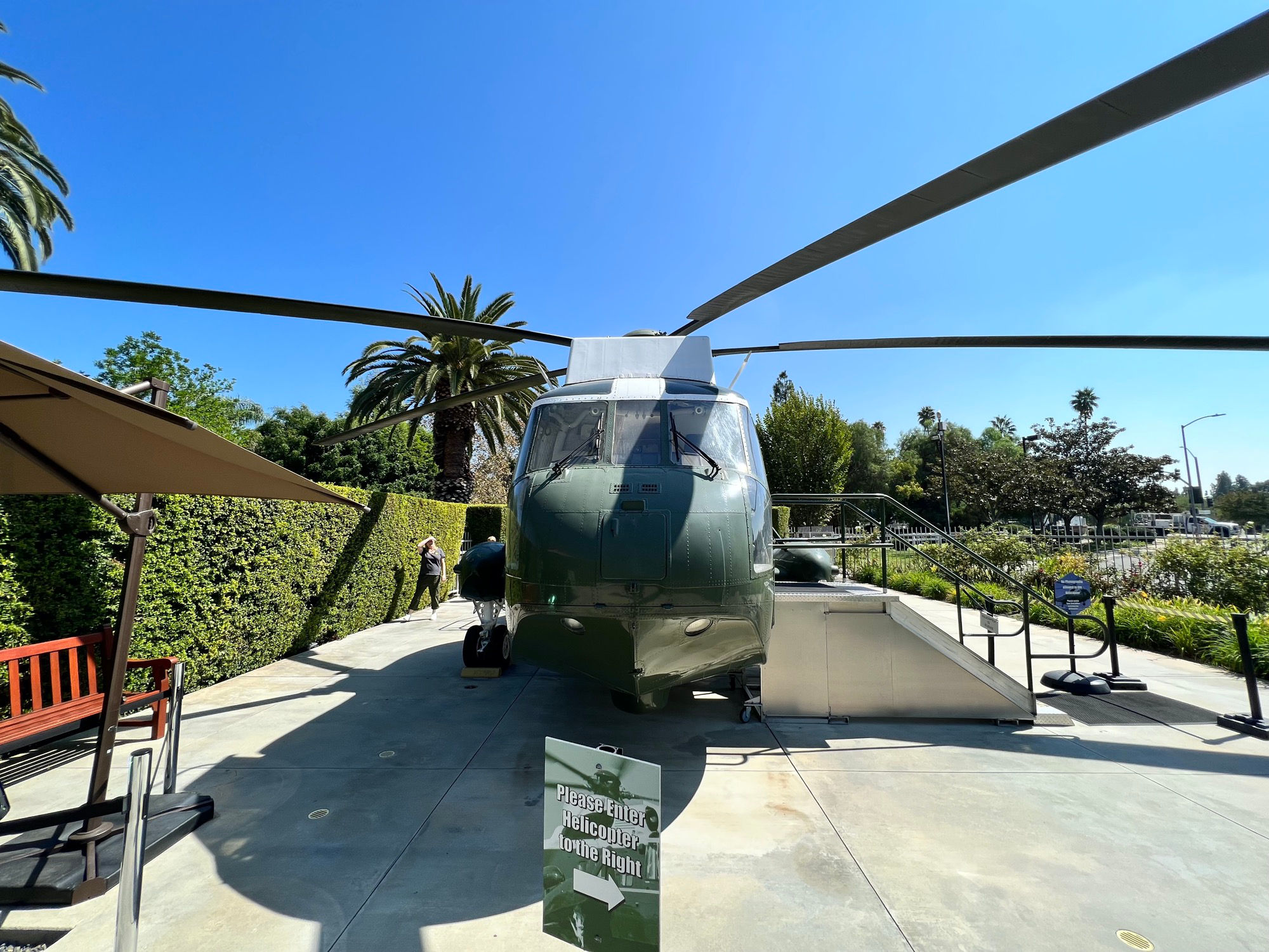 President's Helicopter Front