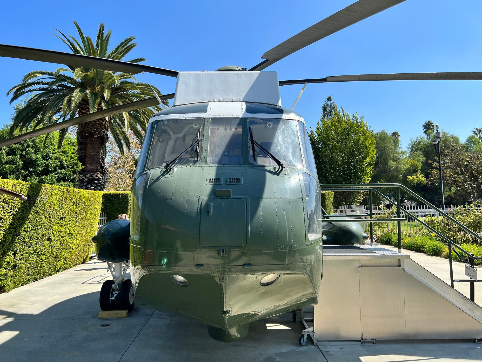 President's Helicopter Front