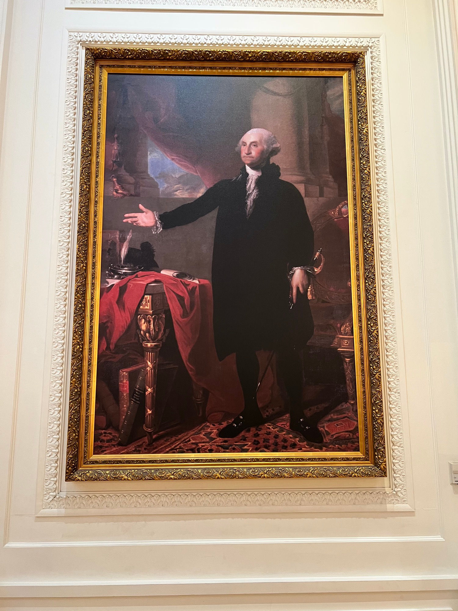 George Washington Portrait East Room George Washington Portrait