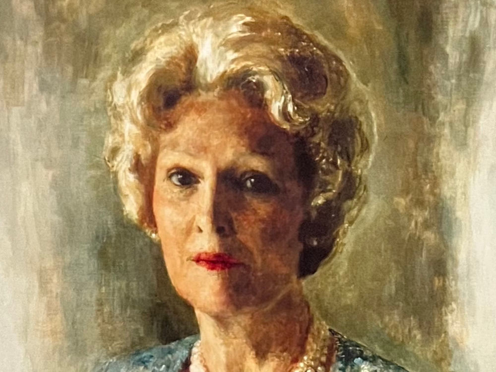 Pat Nixon Painting Henriette Wyeth Hurd Pat Nixon Painting
