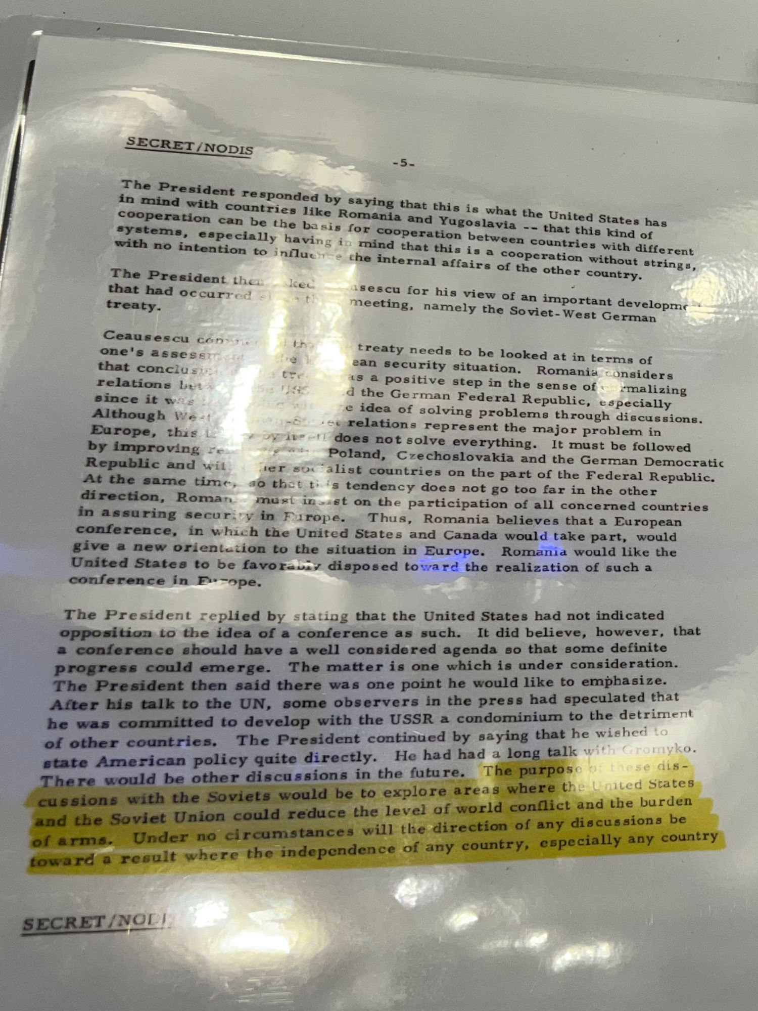 Nixon Documents Ceausescu