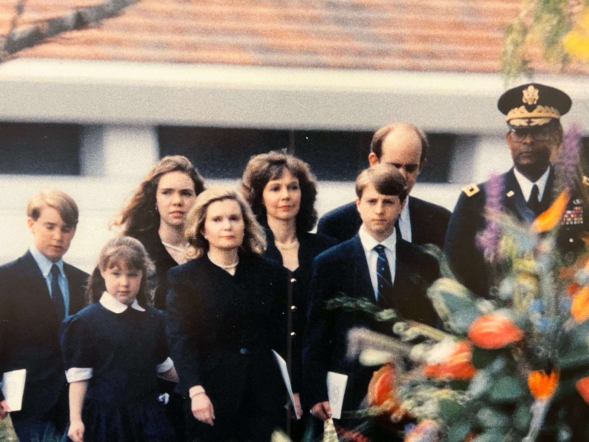 Nixon Funeral Family