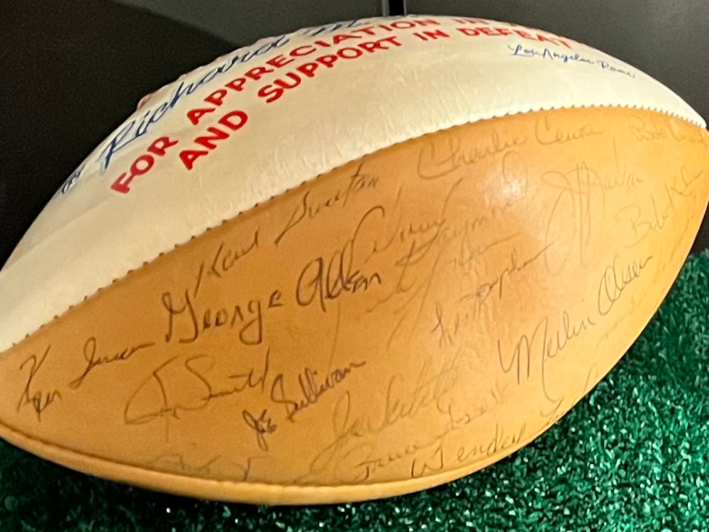 1969 Rams Football Nixon Gifts 1969 Rams Football