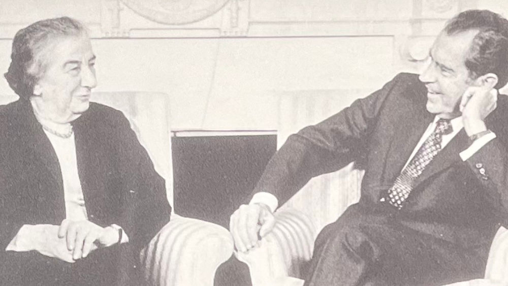Nixon Golda Meir