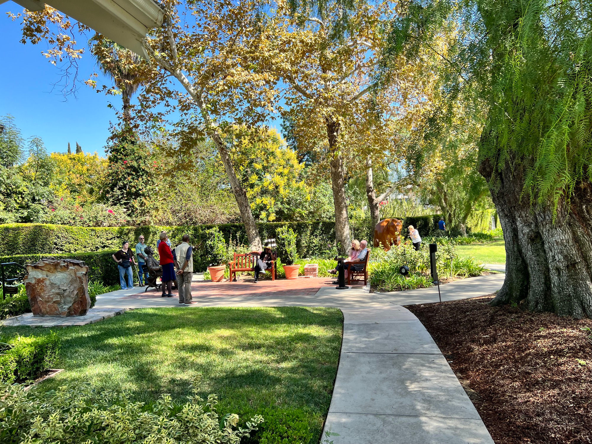 Nixon Library Benches
