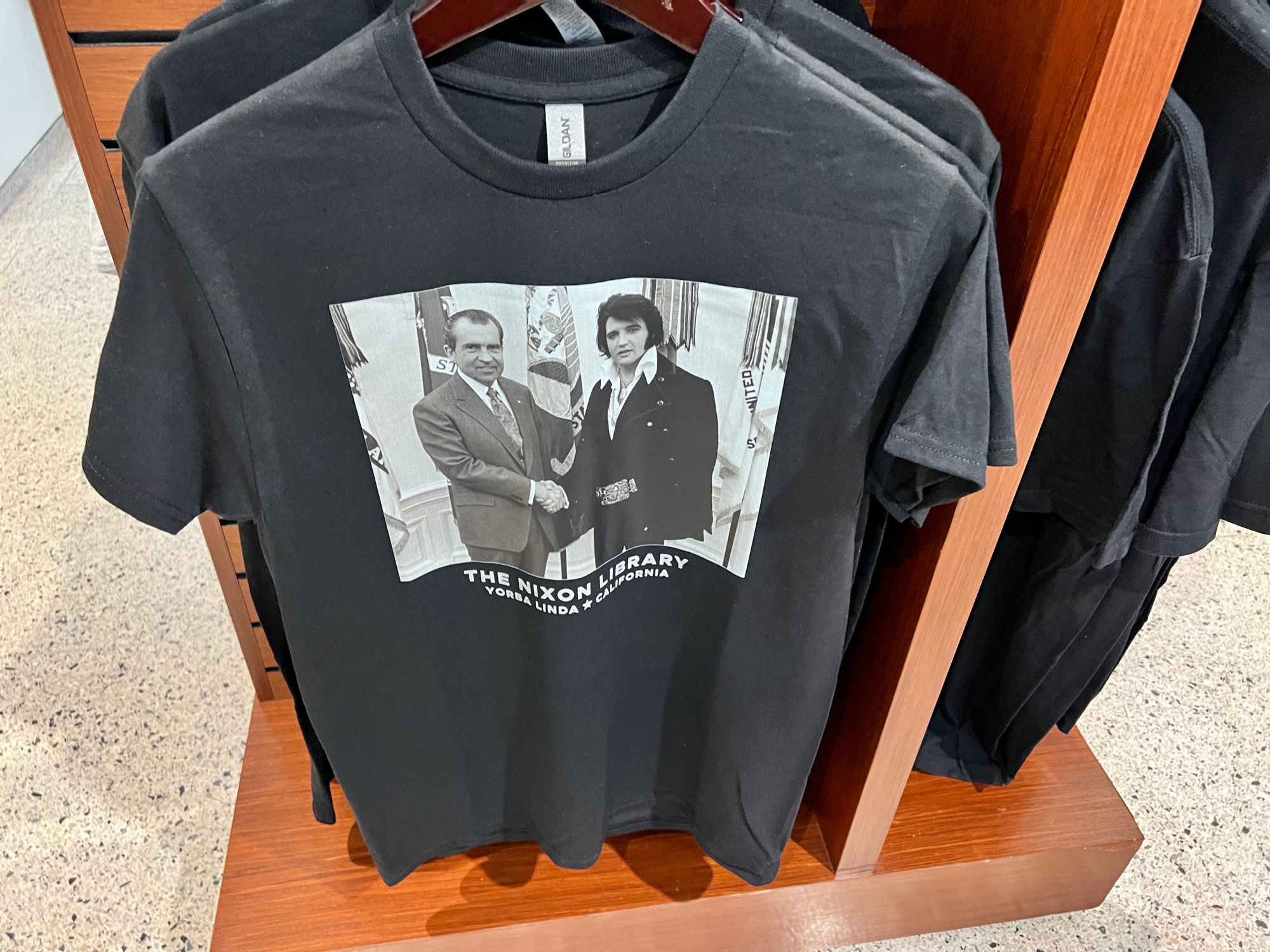 Nixon Library Elvis Shirt