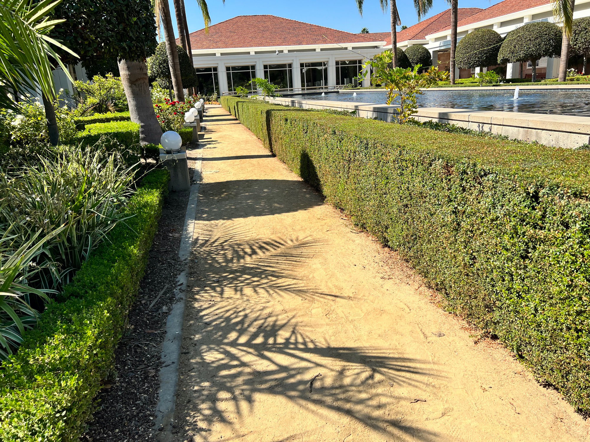 Nixon Library Garden Walkway