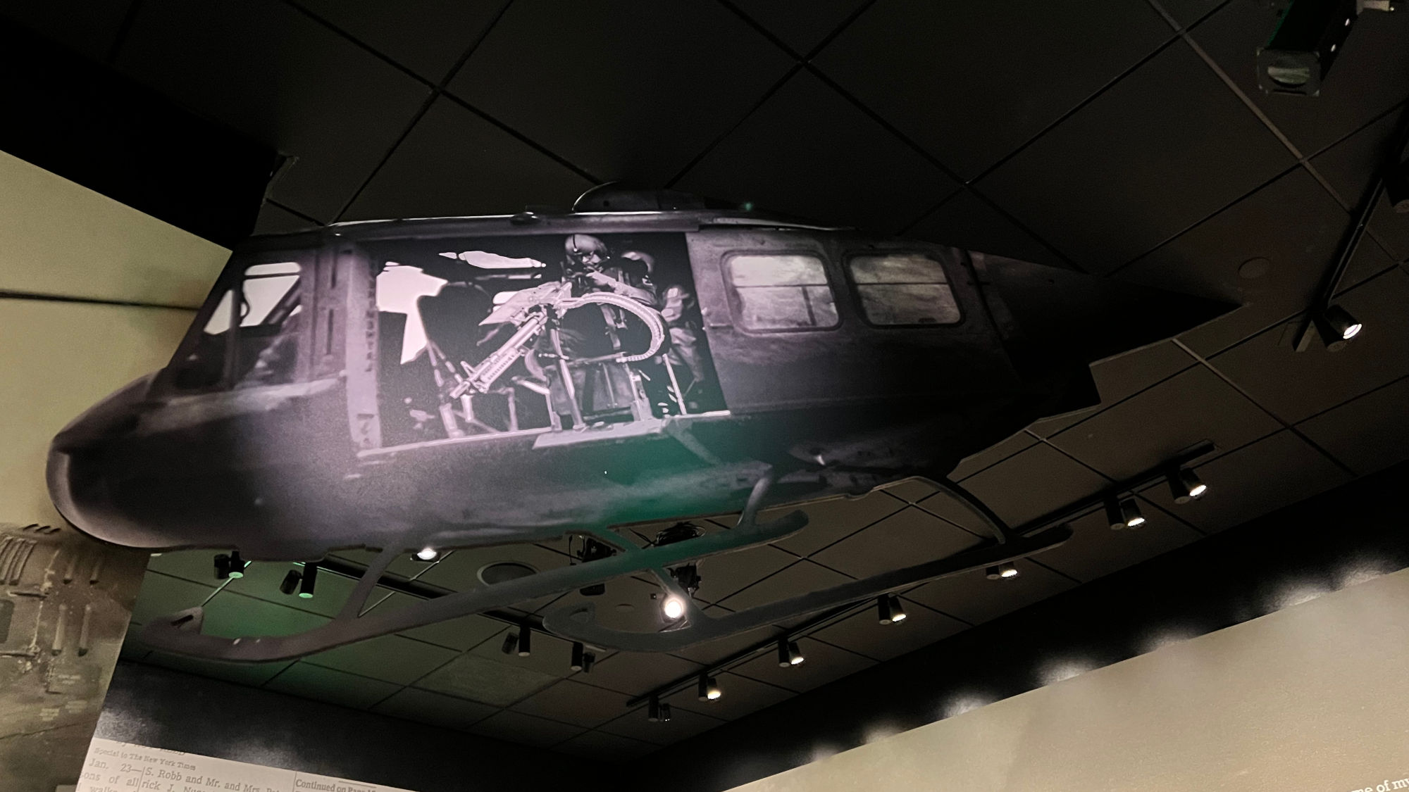 Nixon Library Helicopter Prop