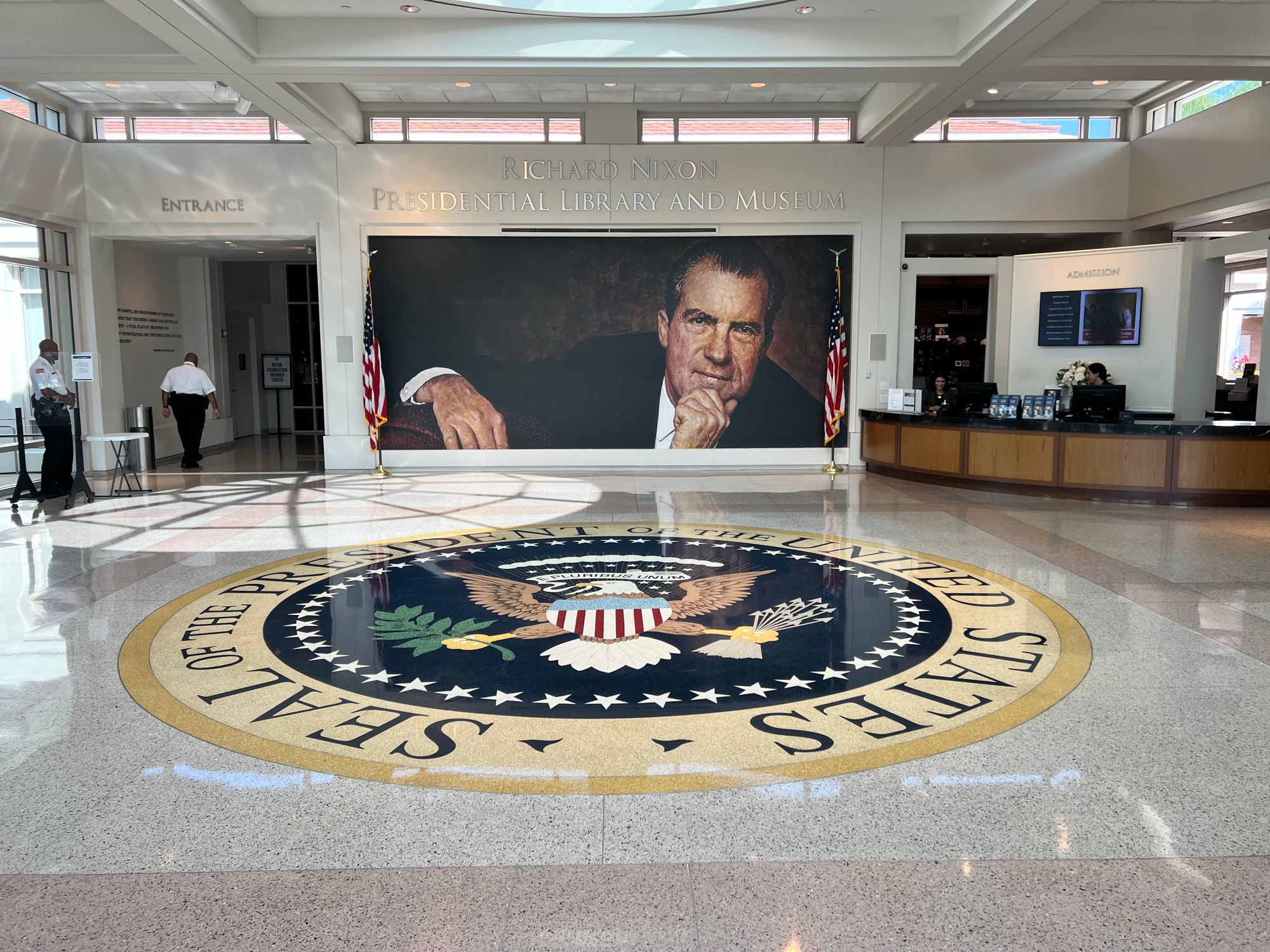 Inside Nixon Library Inside