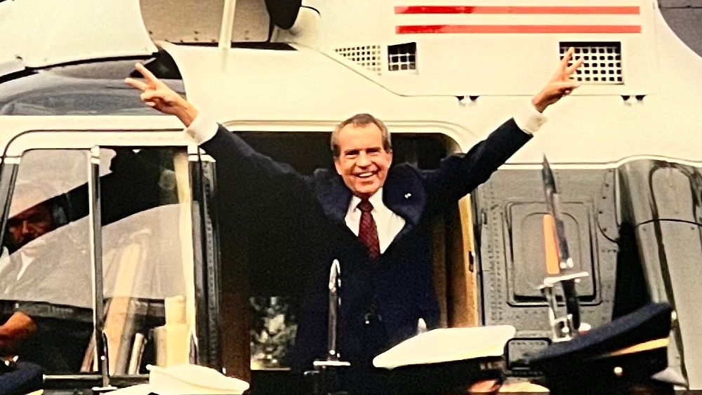 Army One Nixon Resignation Army One