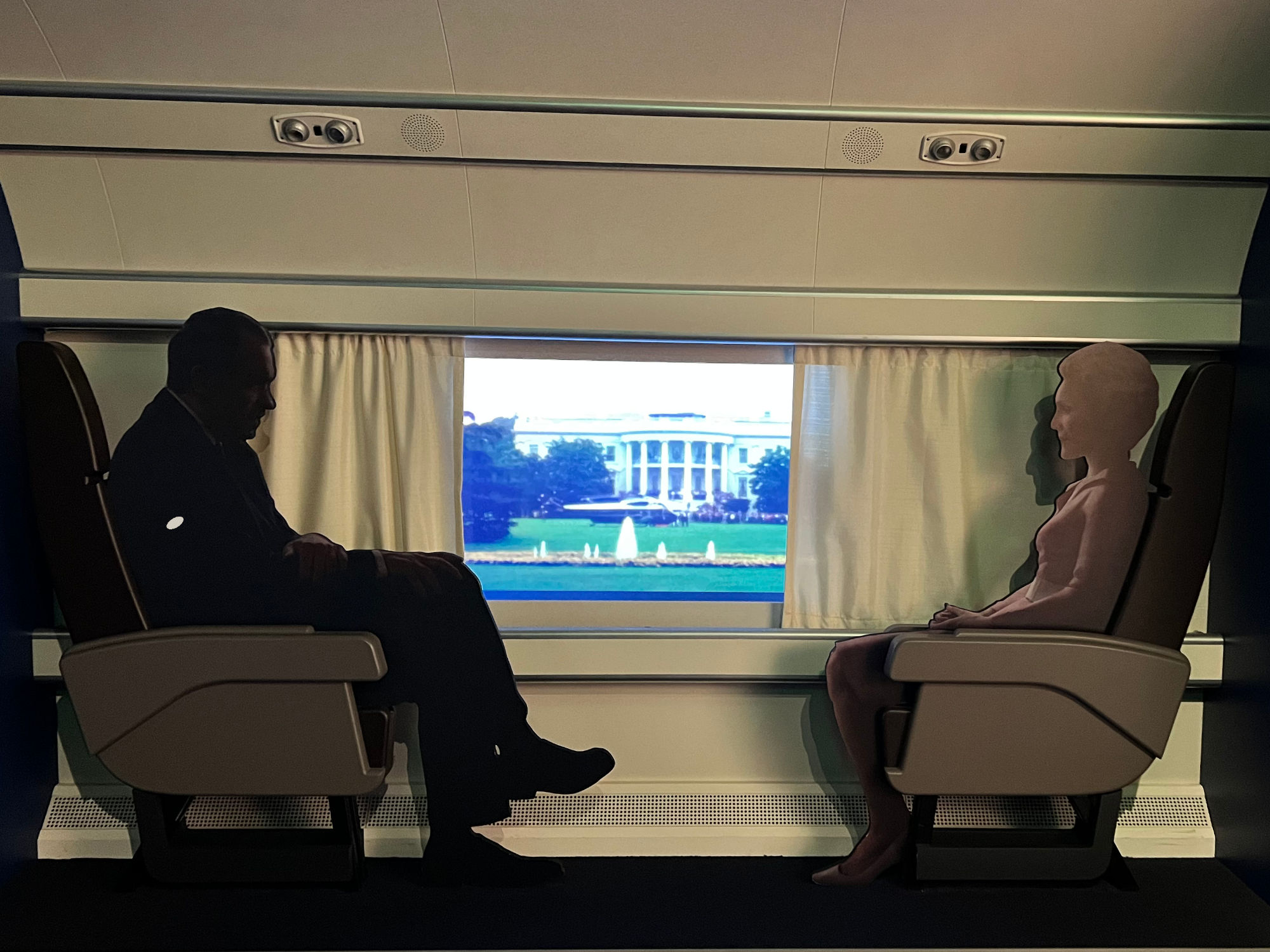 Nixon Resignation Leaving the White House