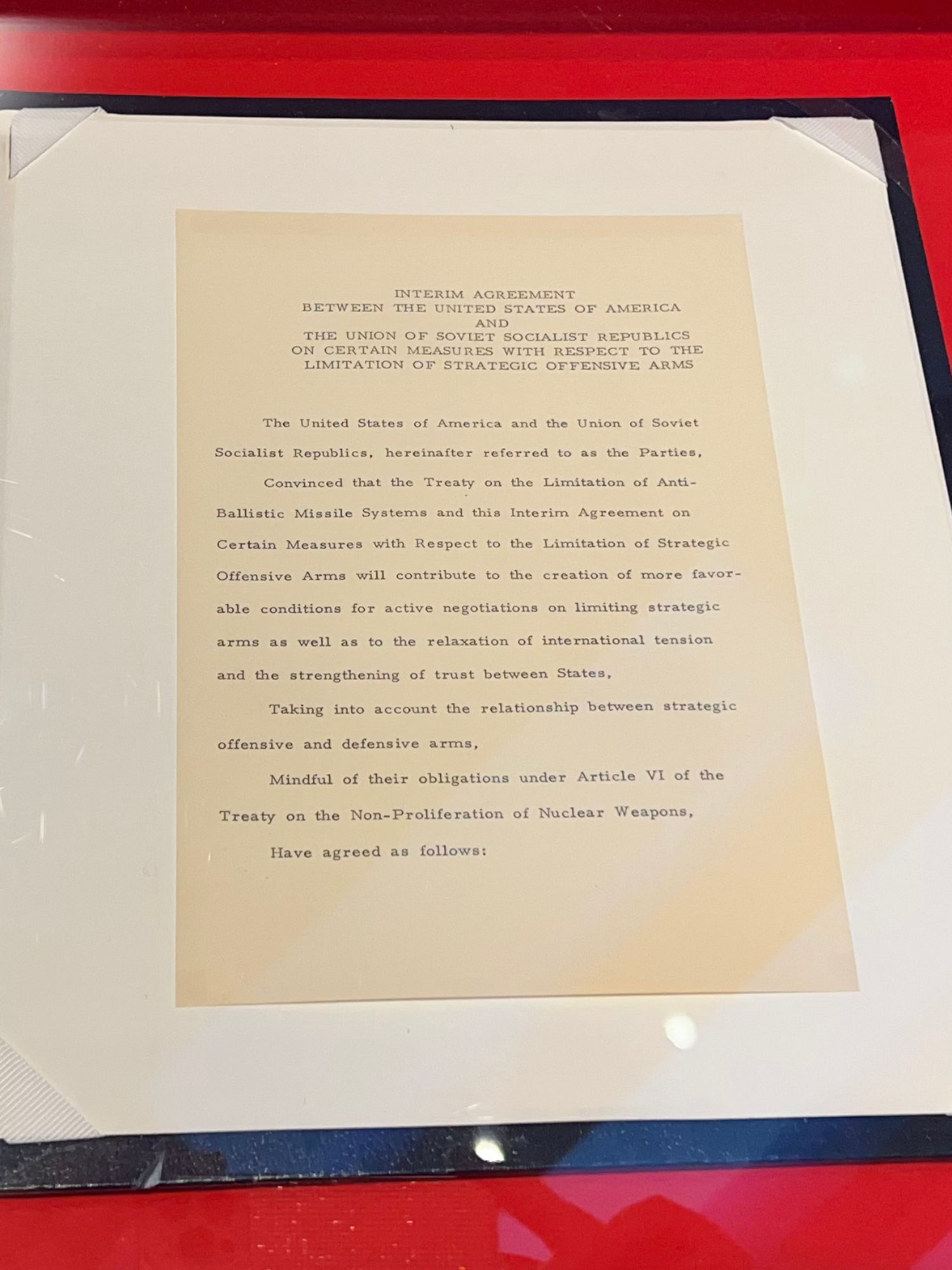 Nixon SALT Treaty