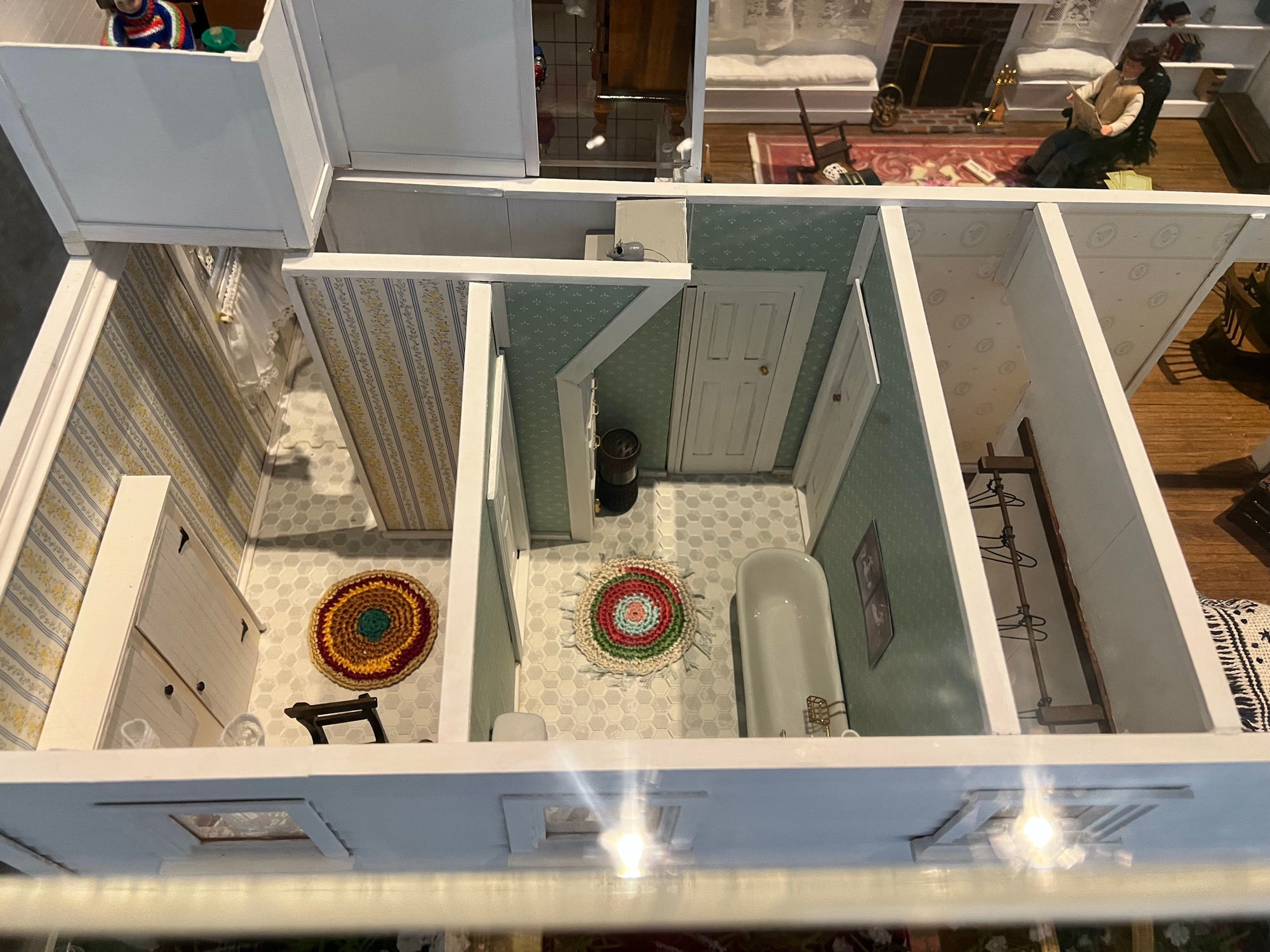 Nixon's Dollhouse Bathroom