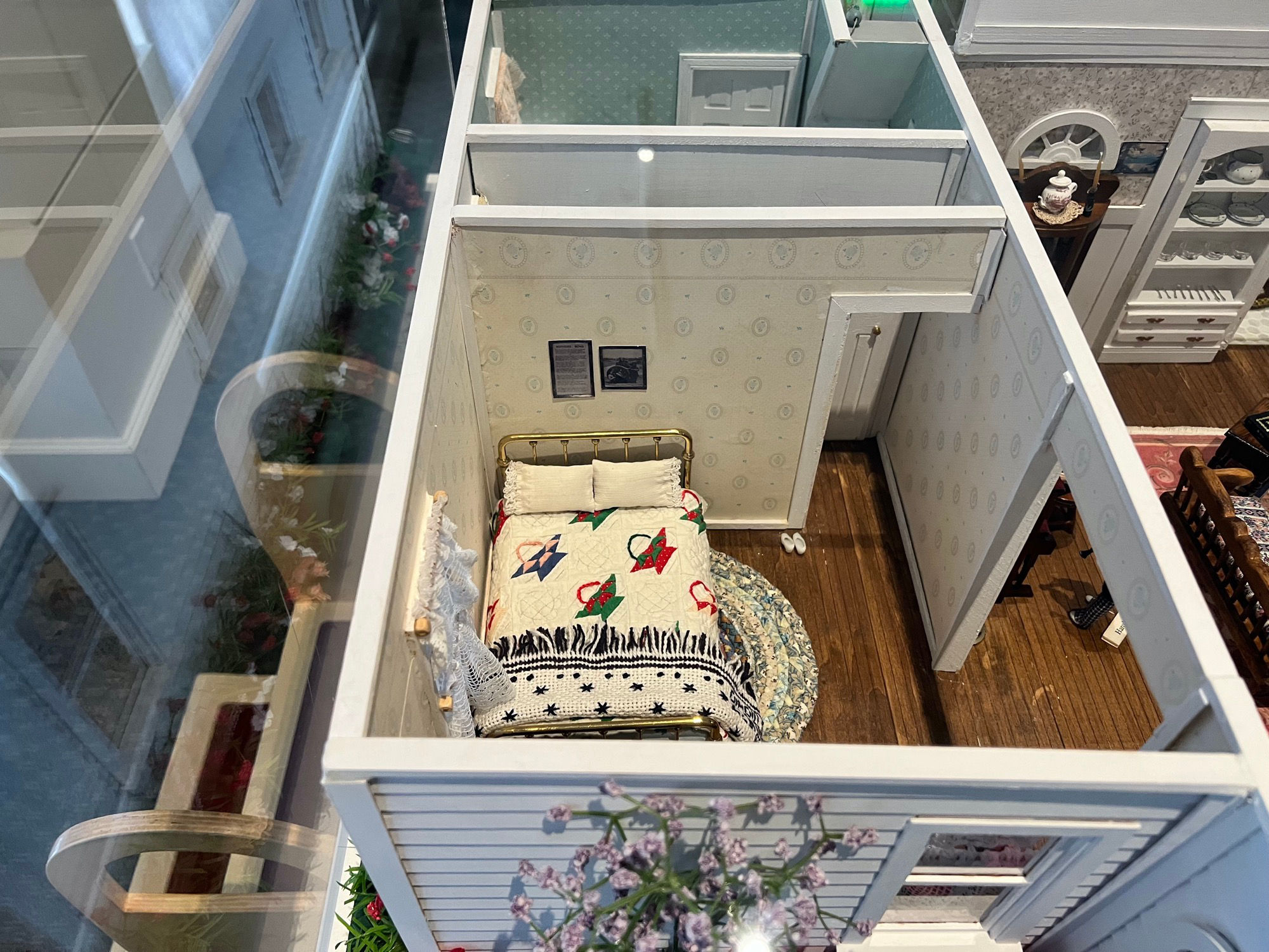 Nixon's Dollhouse Parent's Bedroom