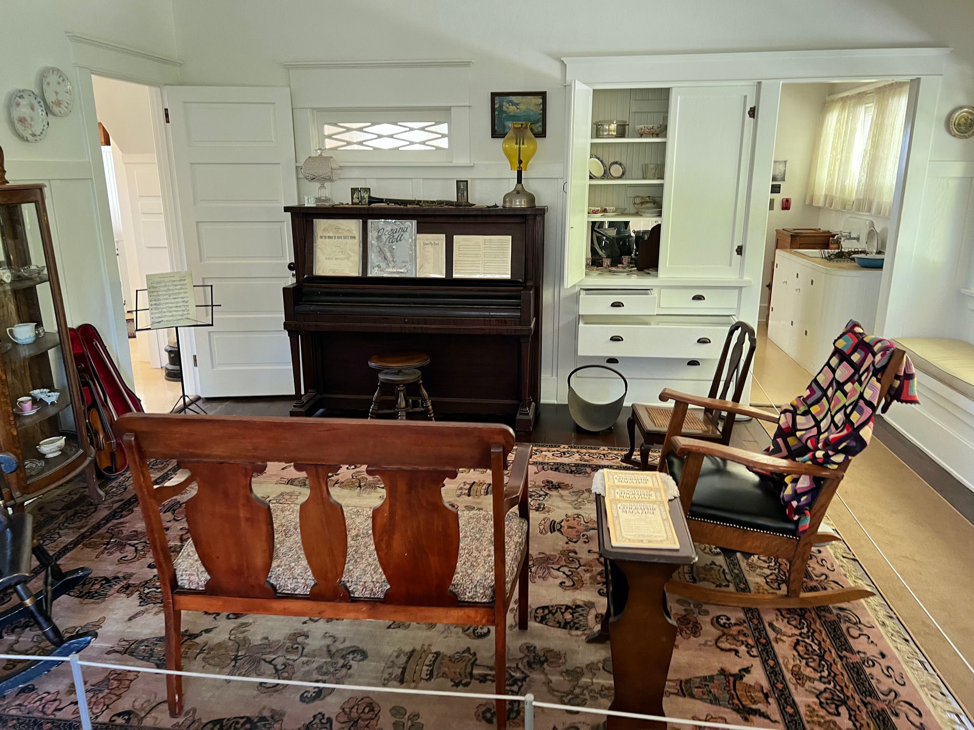 Nixon Birthplace Living Room