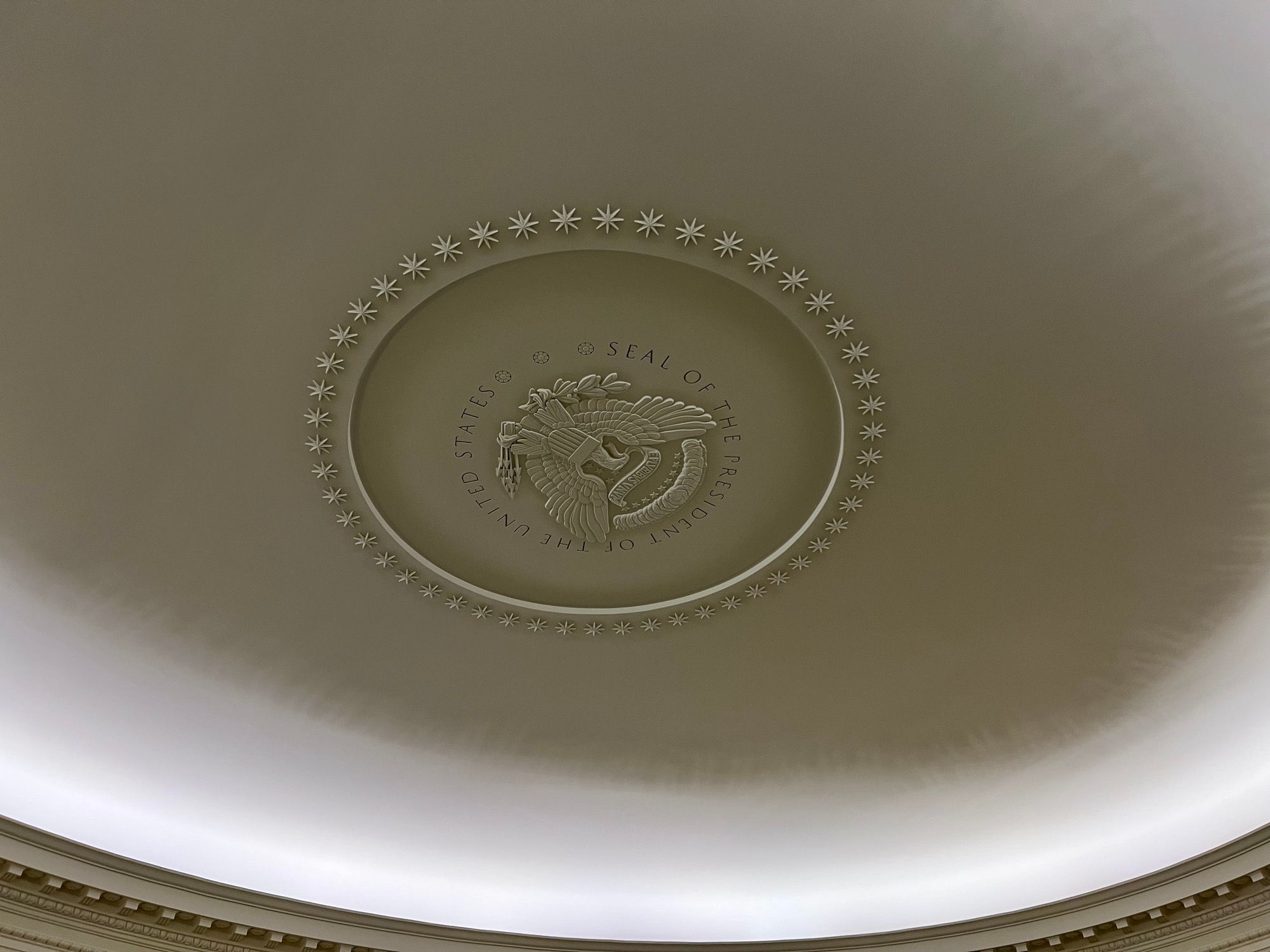 Oval Office Ceiling