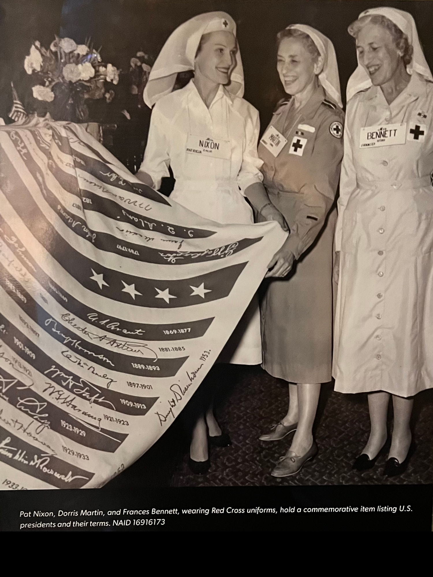 Red Cross Uniform Pat Nixon Red Cross Uniform