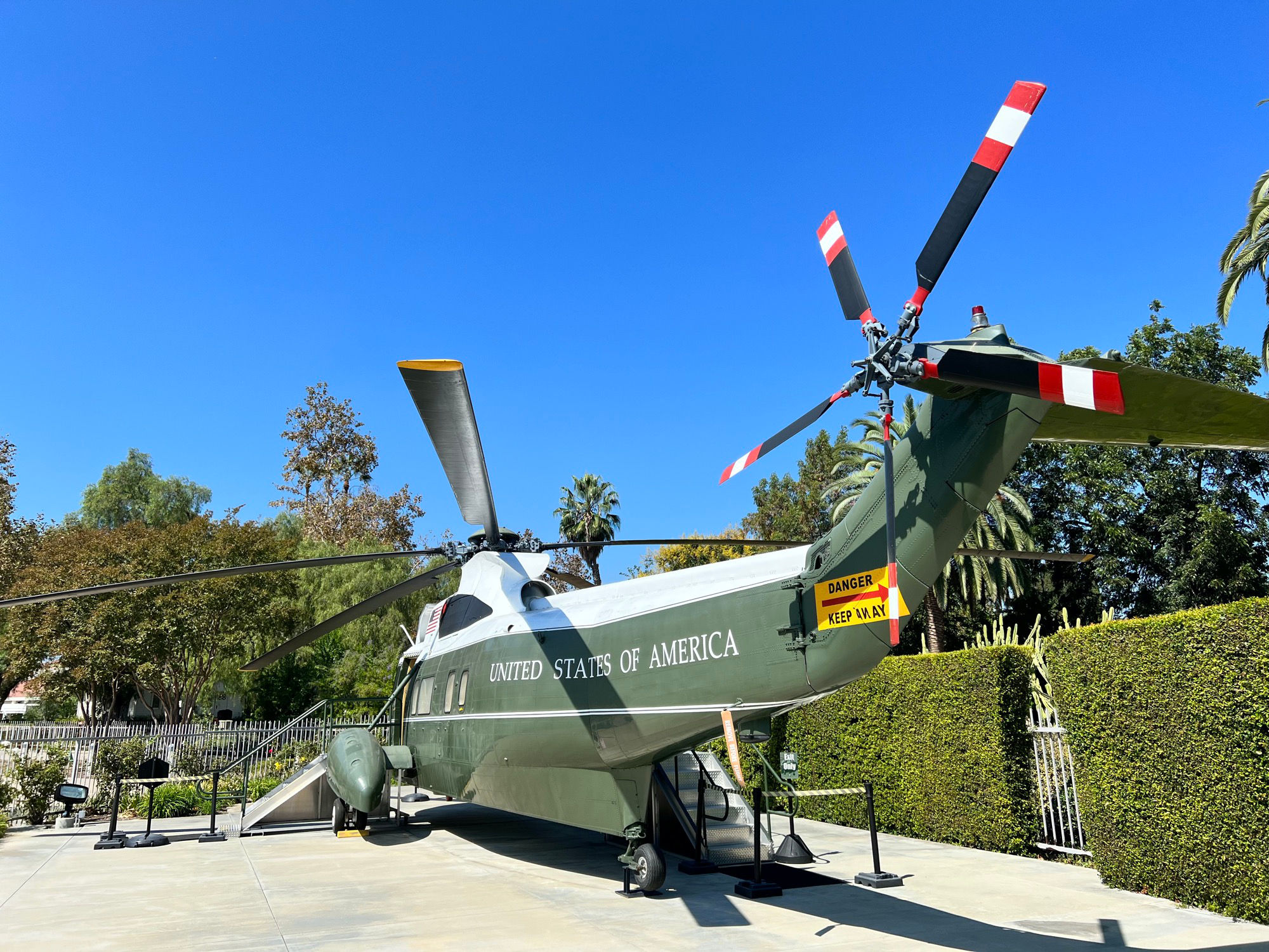 President's Helicopter Back Left