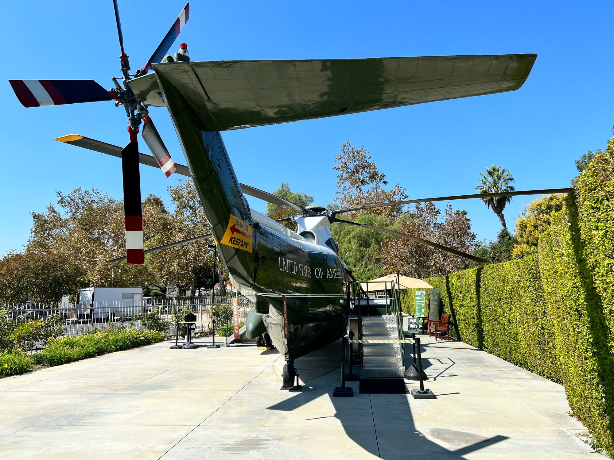 President's Helicopter Back Right