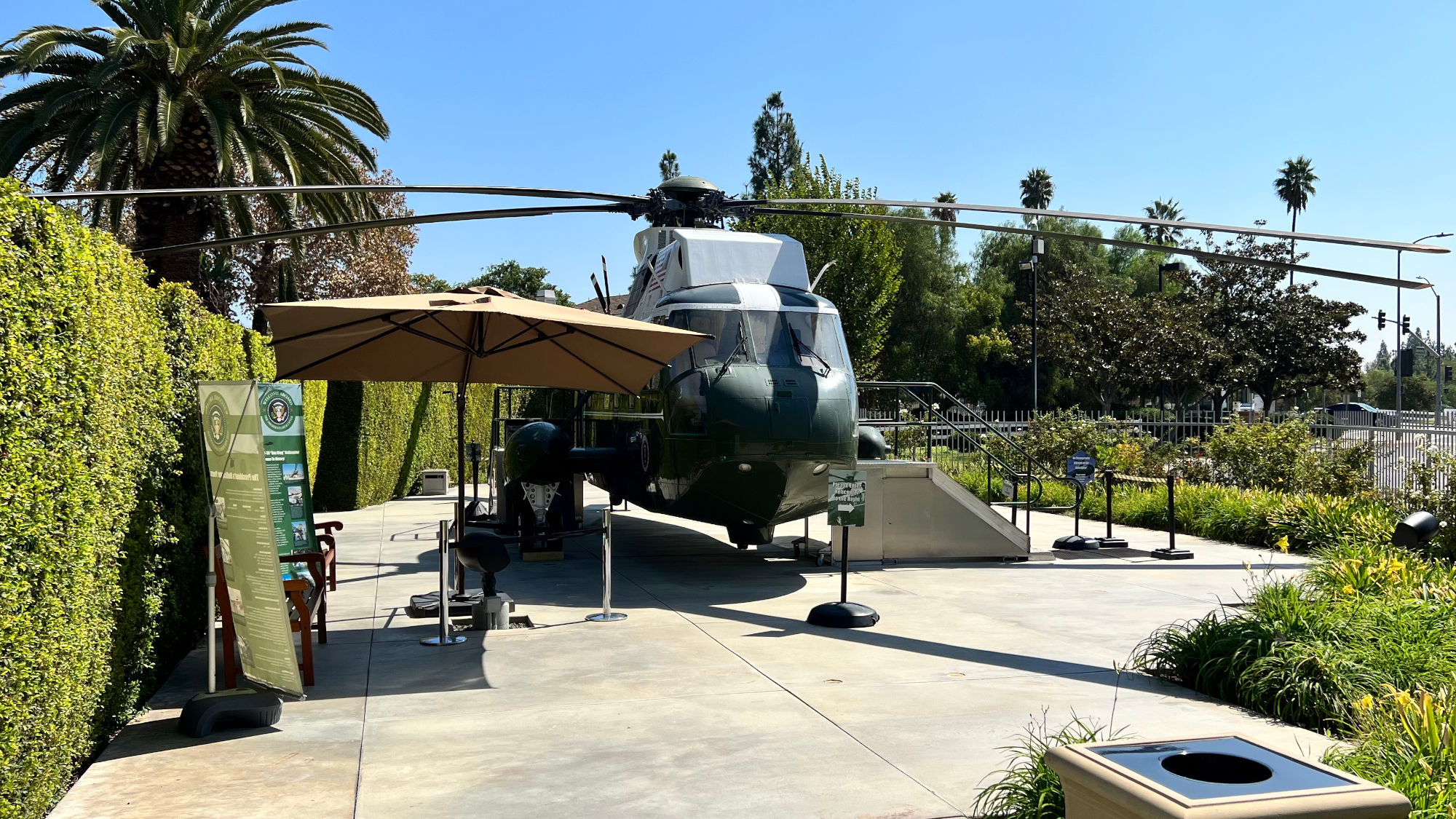 President's Helicopter Front