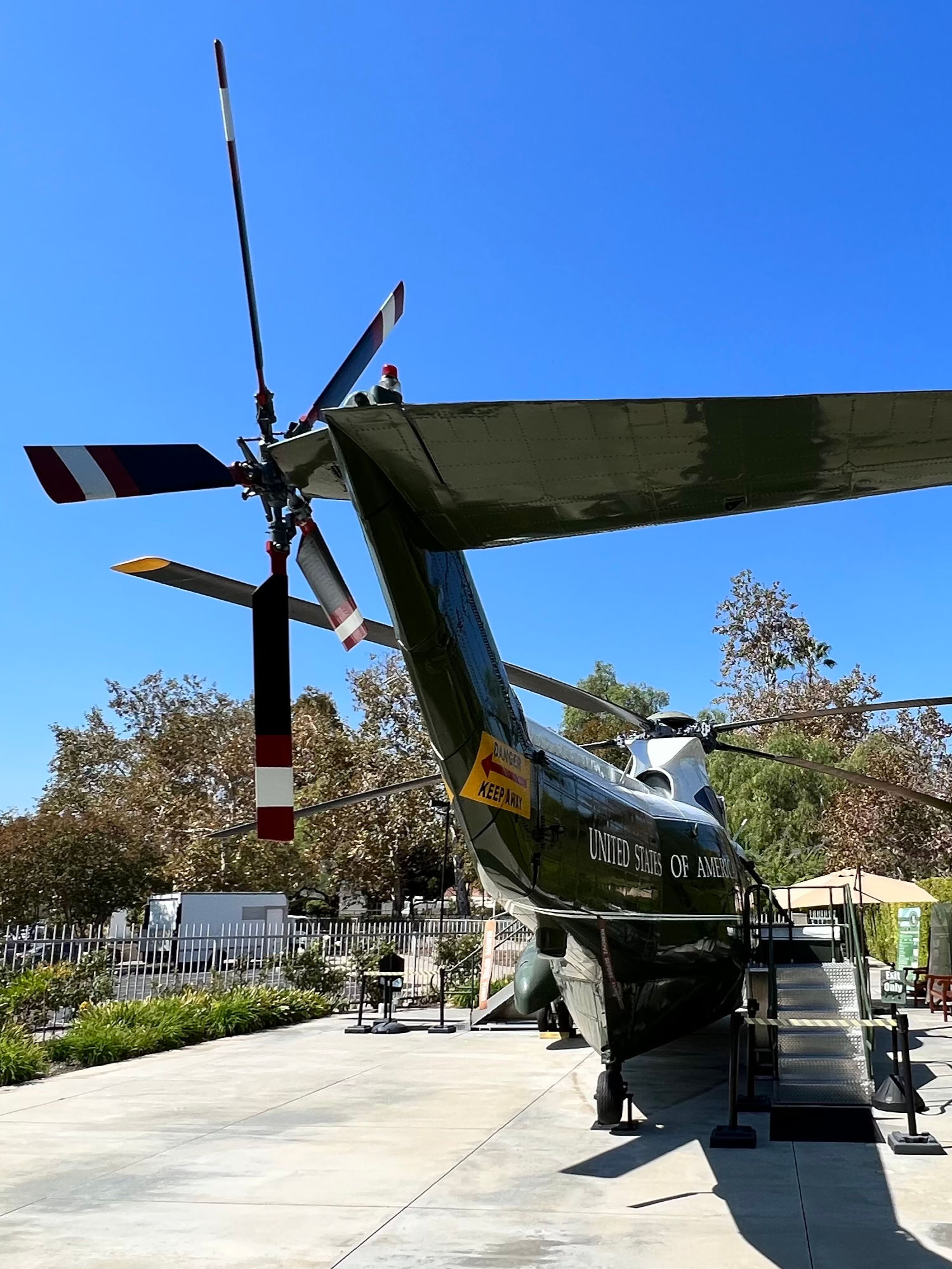President's Helicopter Rear Right