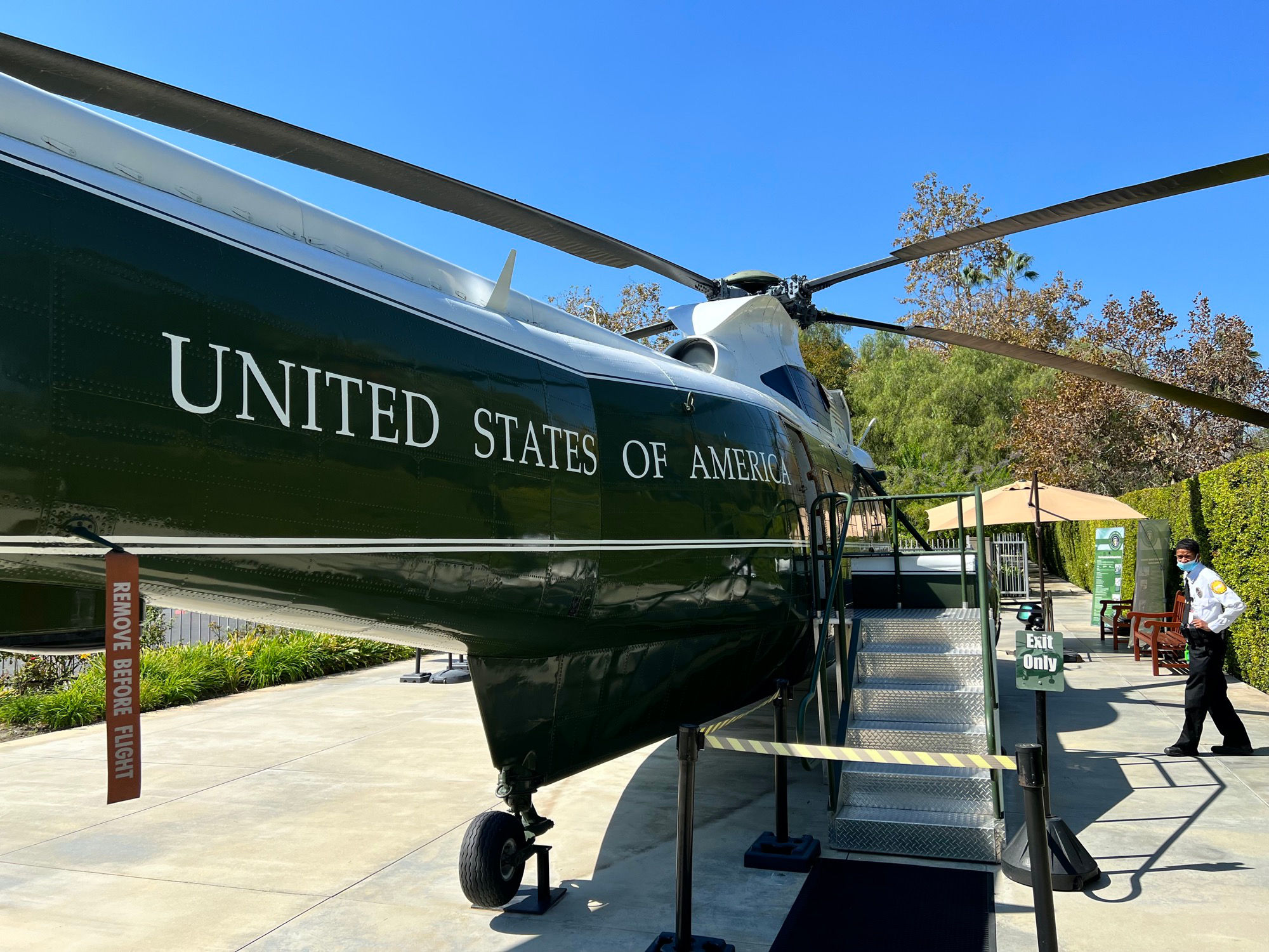 President's Helicopter Side Right