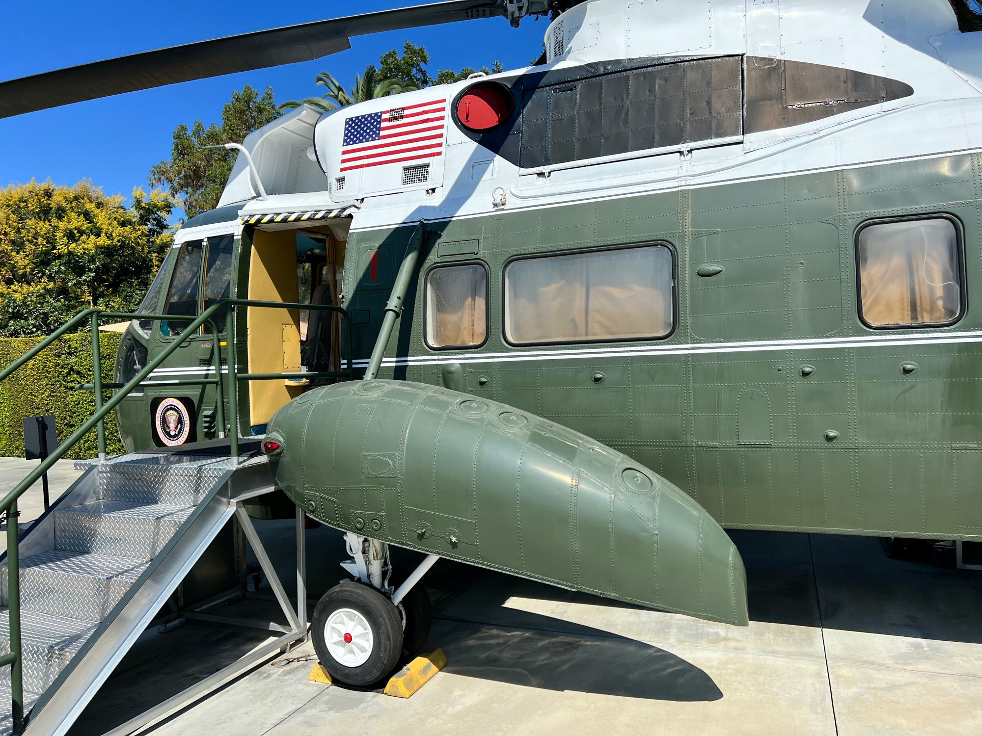 President's Helicopter Stairs