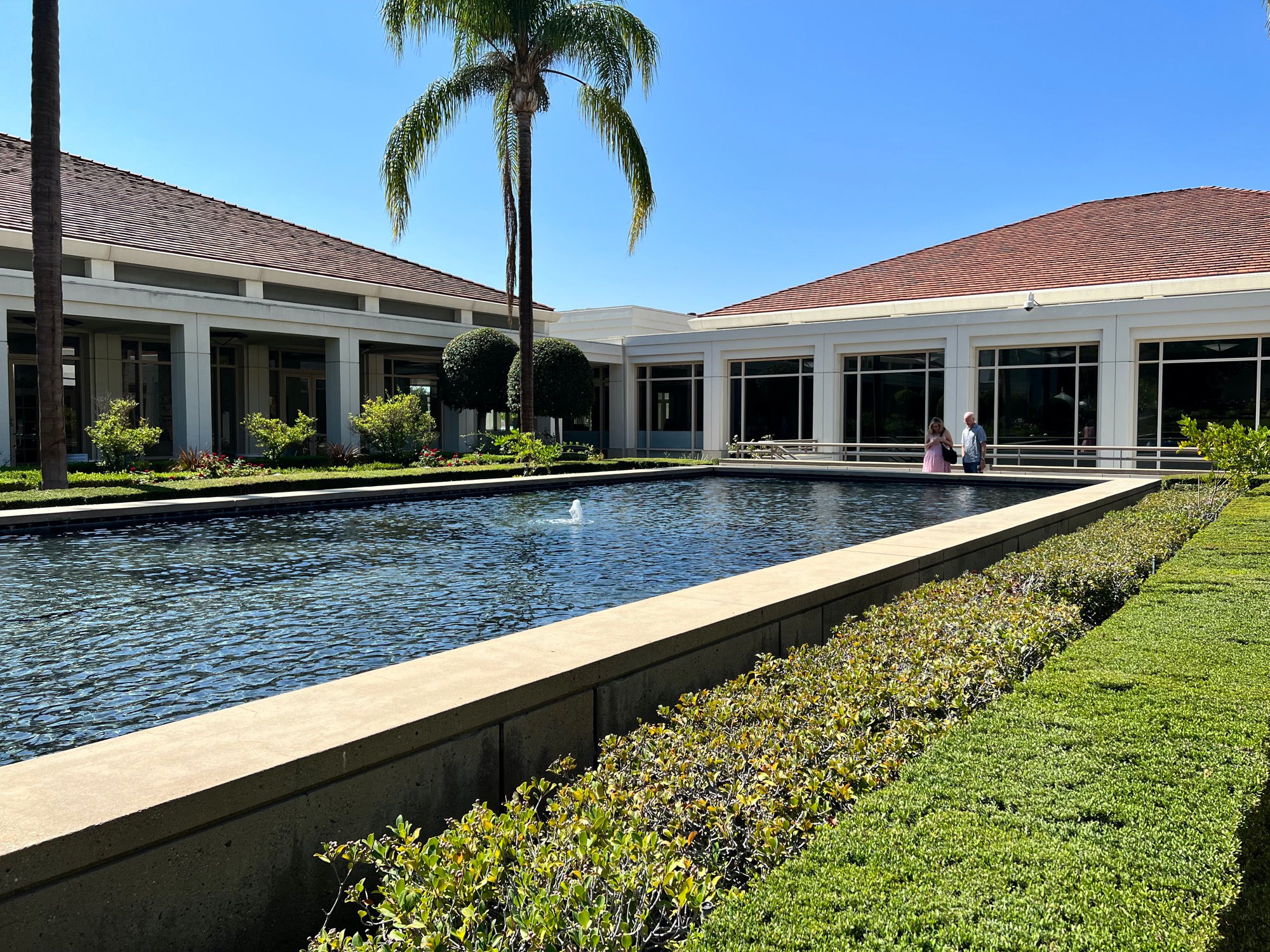 Reflecting Pool Nixon Library