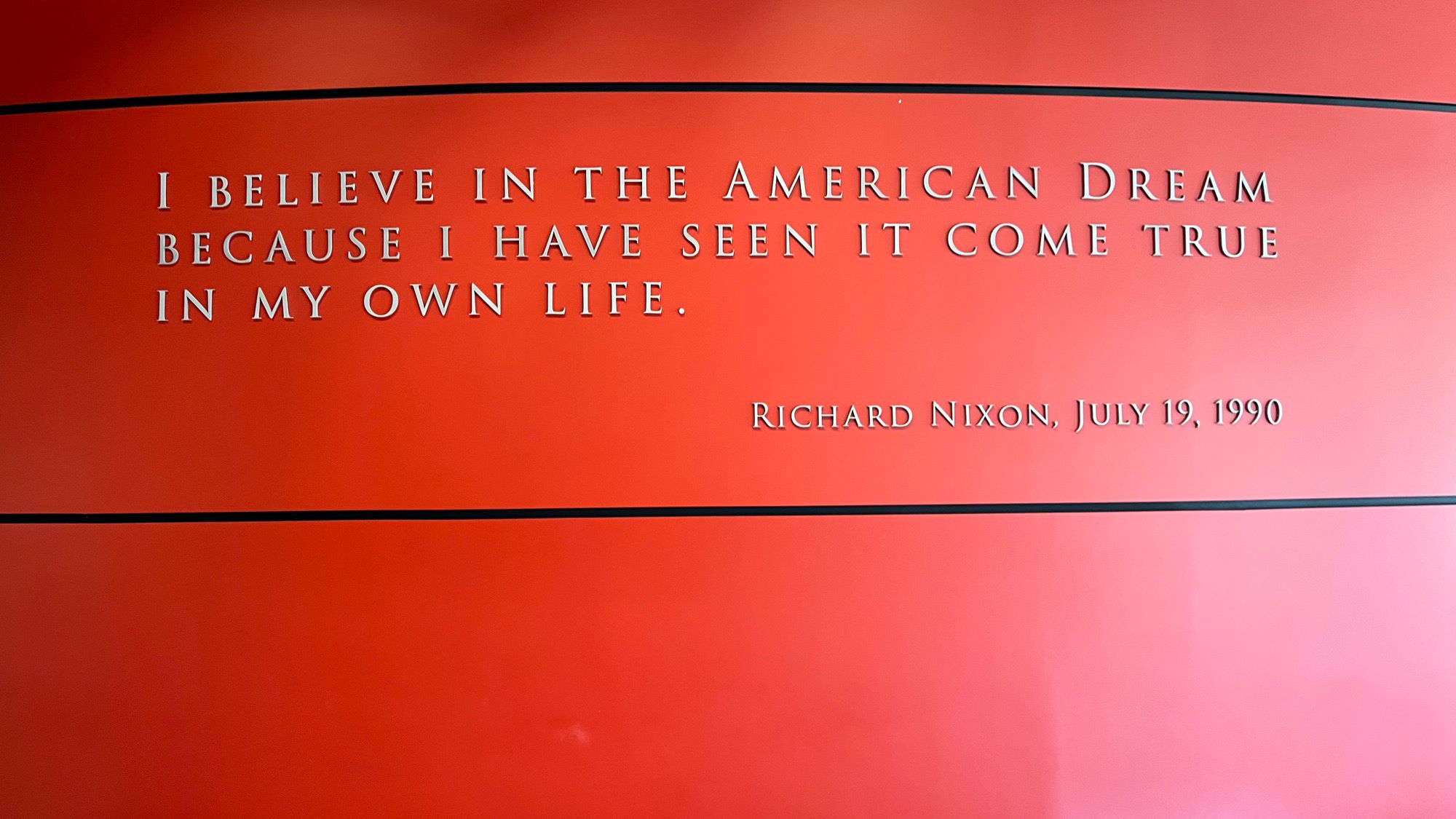 American Dream Richard Nixon American Dream