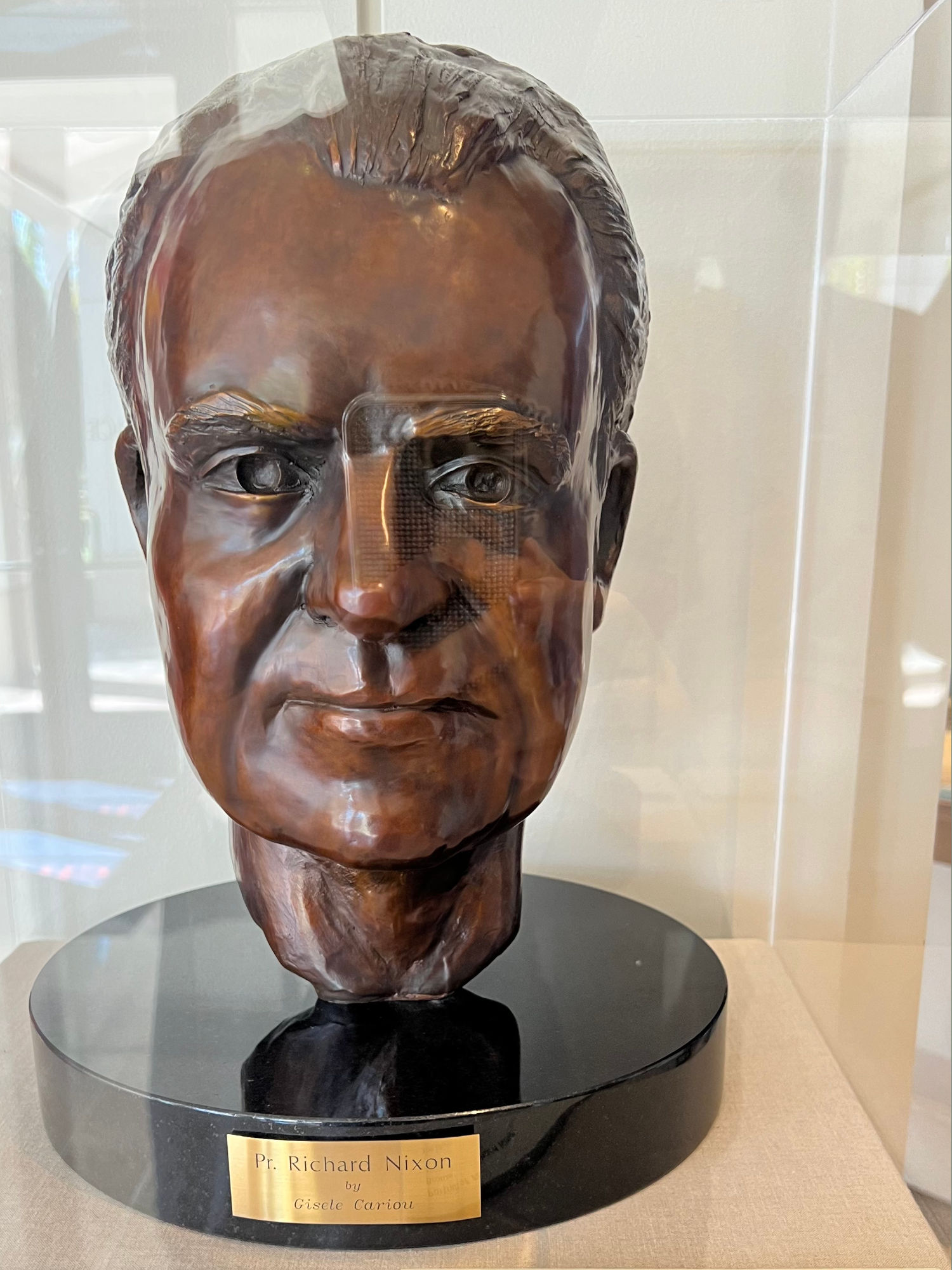 Bronze Bust Richard Nixon Bronze Bust