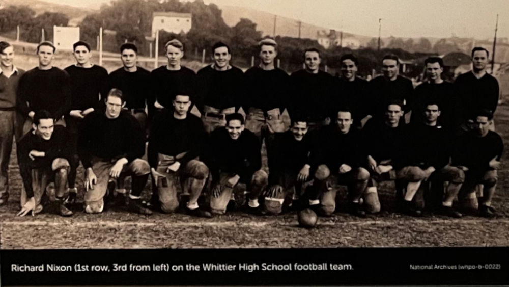Richard Nixon Whittier High School Football Team