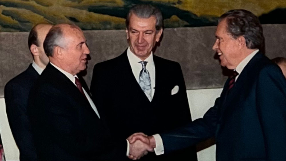 Mikhail Gorbachev Richard Nixon Mikhail Gorbachev