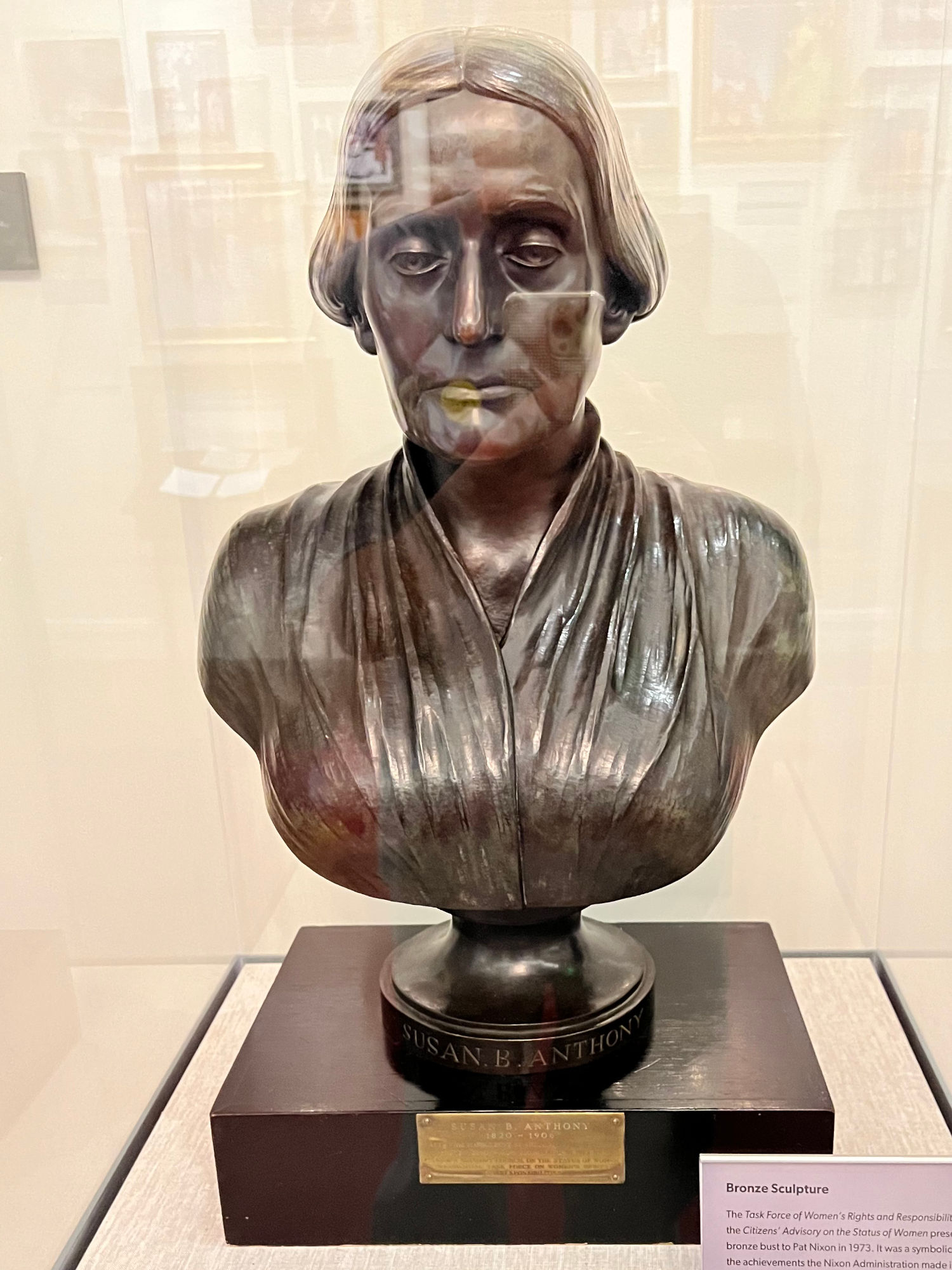 Sculpture Susan B Anthony Sculpture