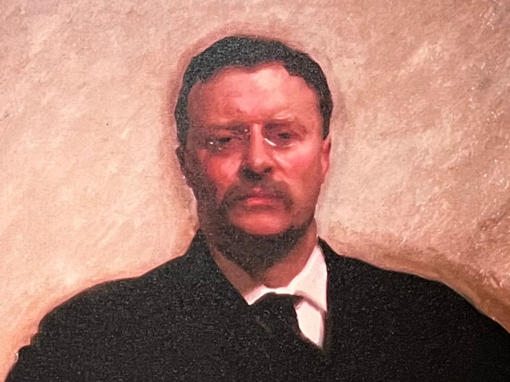 East Room Theodore Roosevelt Portrait