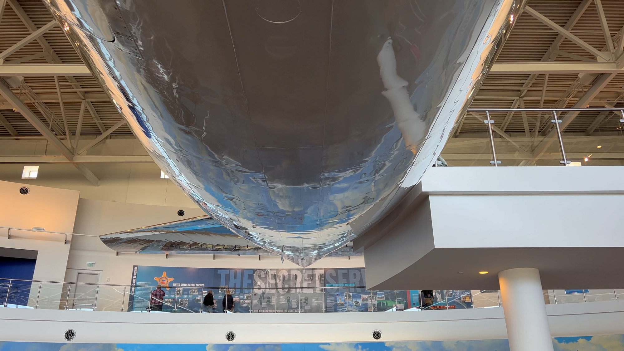 Underneath the Back Air Force One Underneath the Back