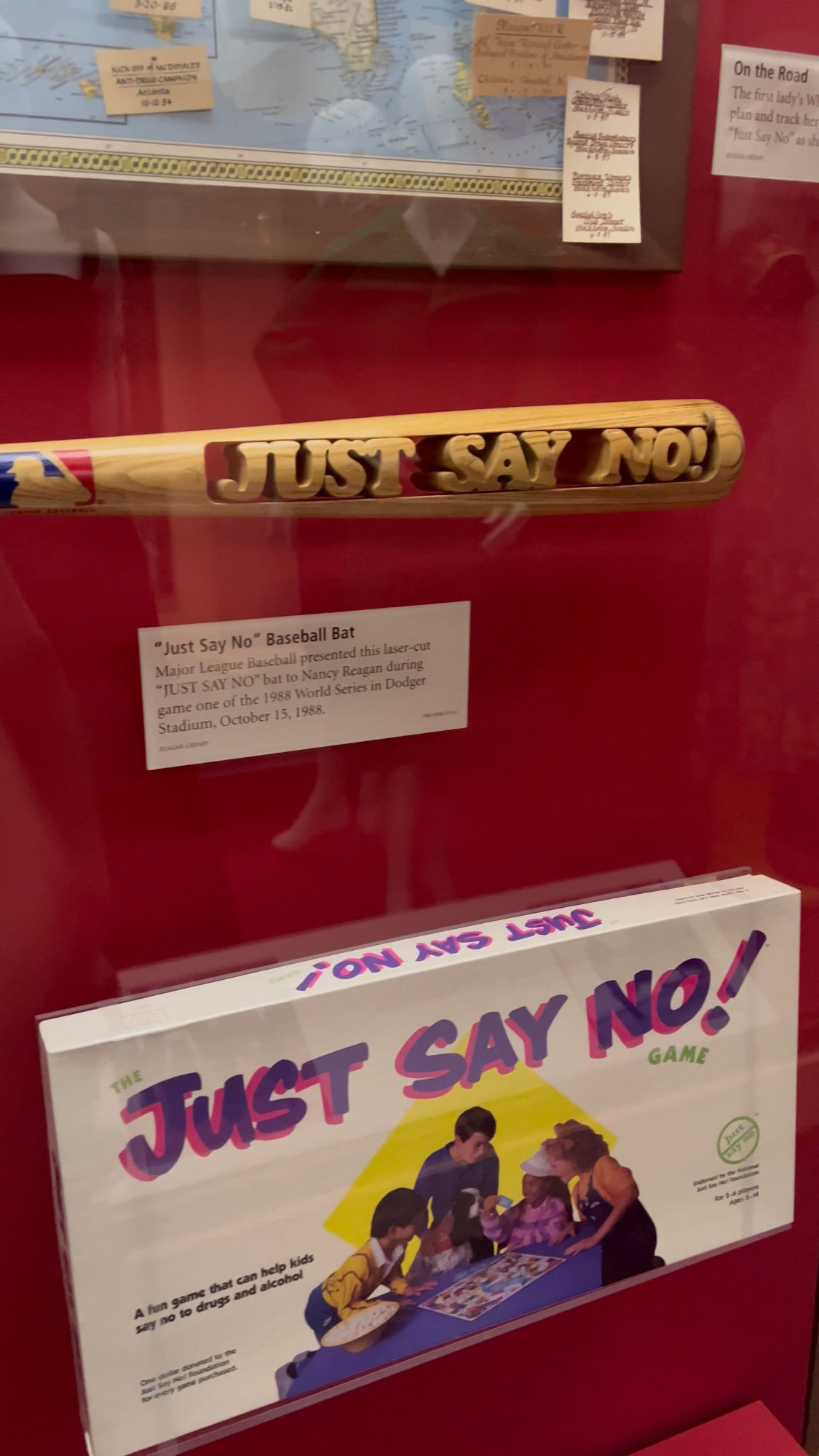 Just Say No Baseball Bat