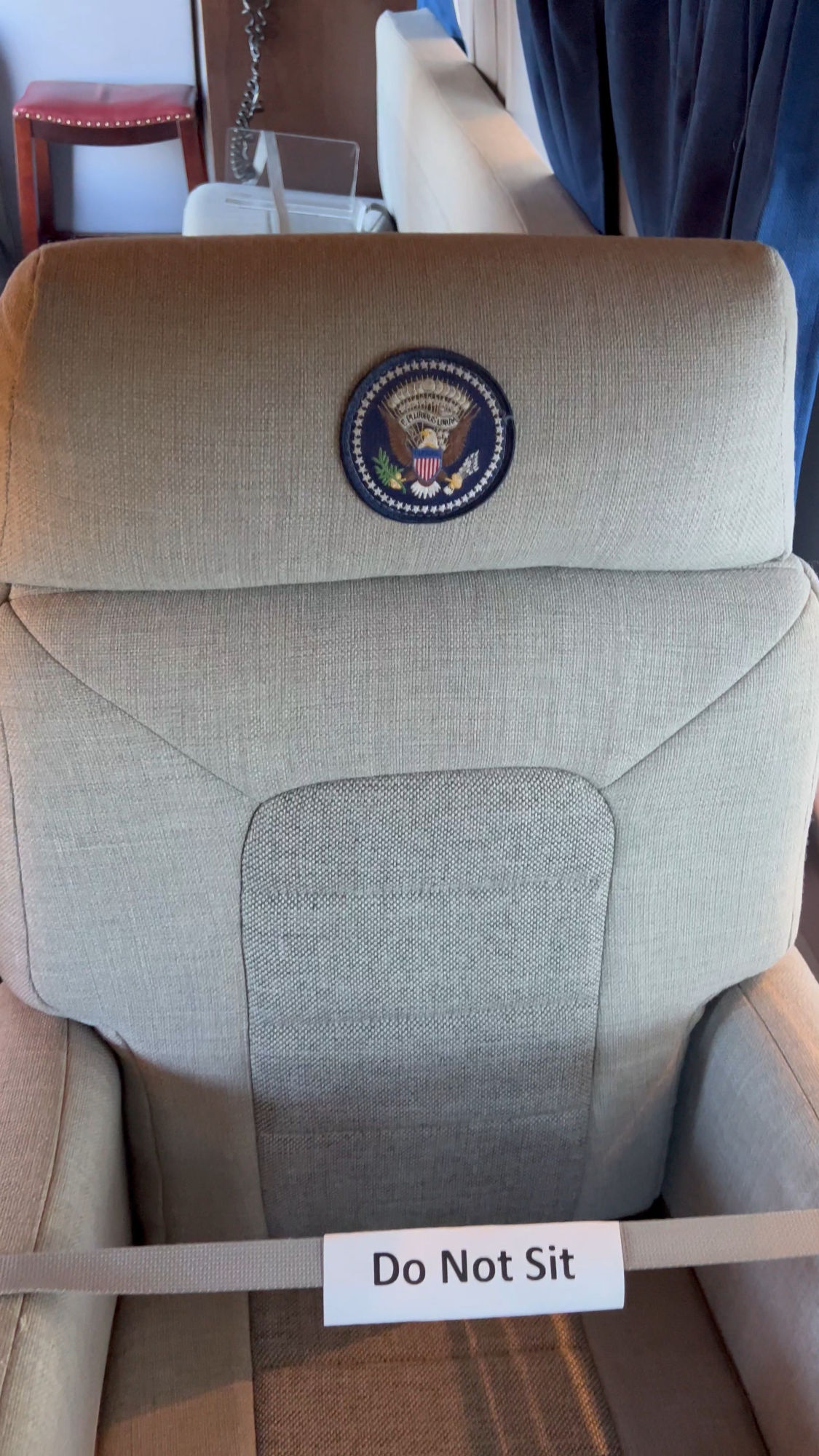 Do Not Sit Marine One Do Not Sit