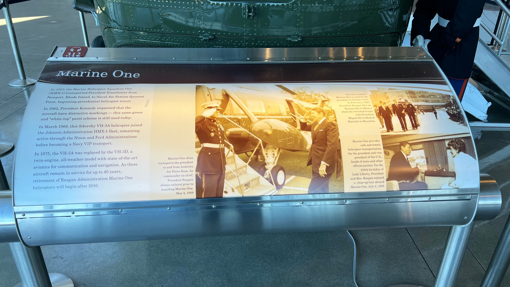 Marine One Marker