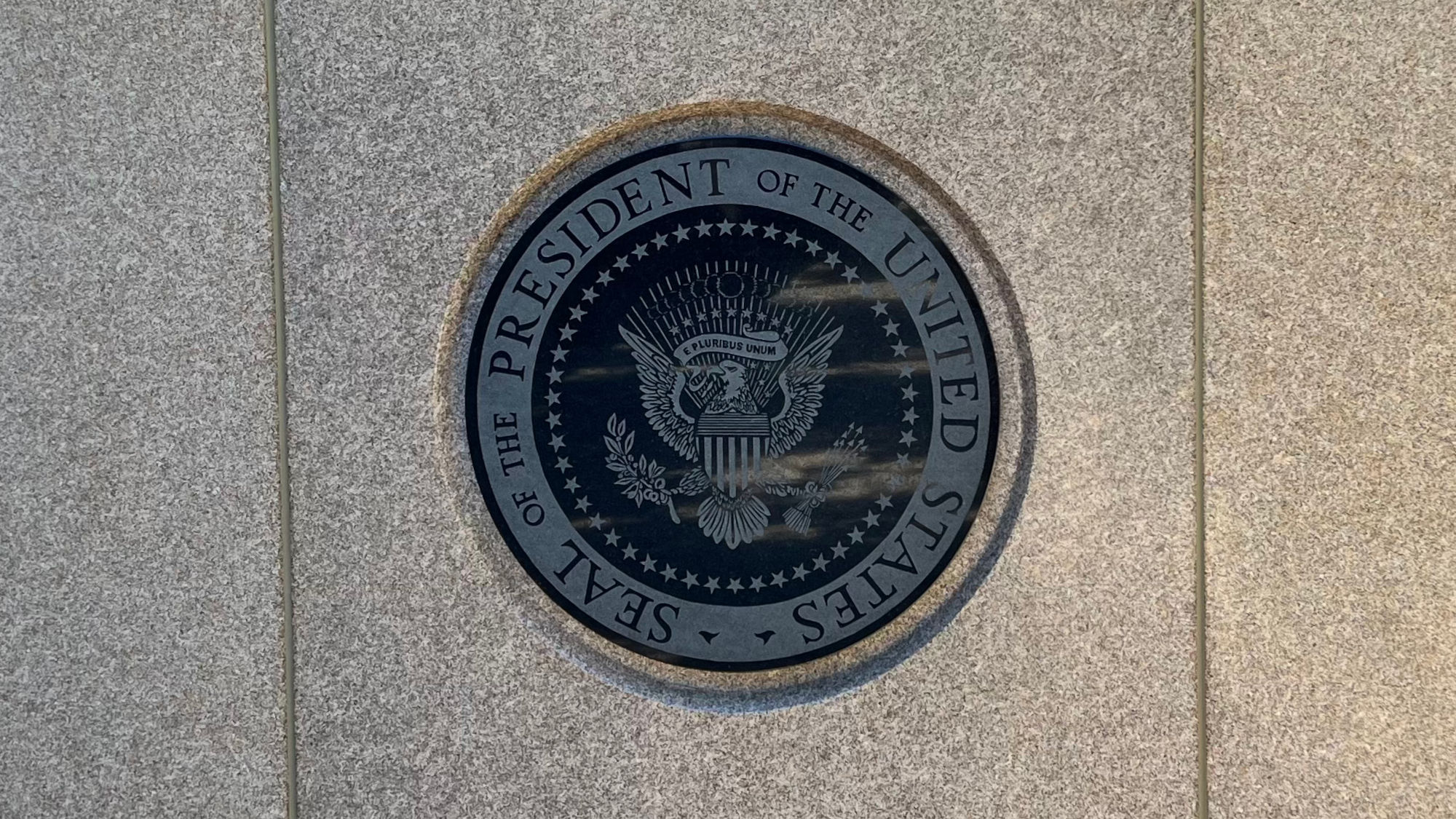 Memorial Site Presidential Seal