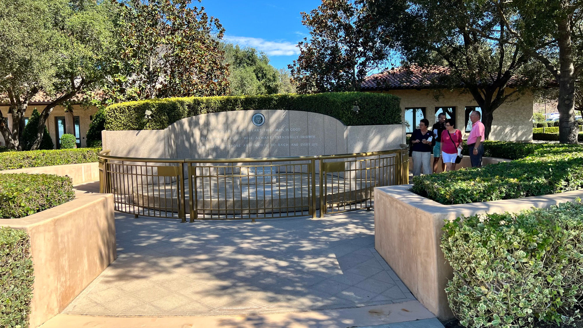 Ronald Reagan Grave Site Memorial Site Ronald Reagan Grave Site